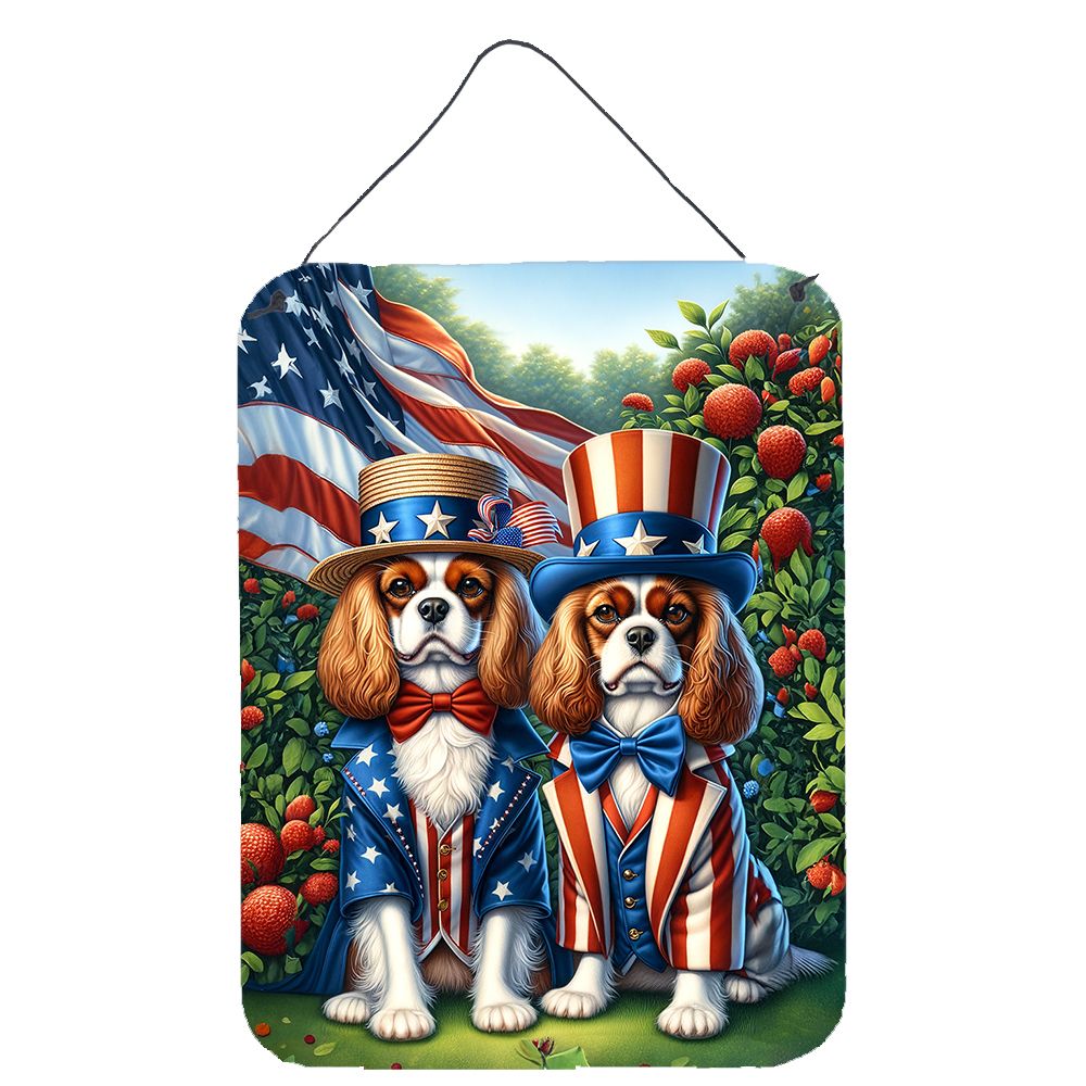 NEW All American Cavalier Spaniel Wall or Door Hanging Prints Aluminum Metal Sign Kitchen Wall Bar Bathroom Plaque Home Decor Fr