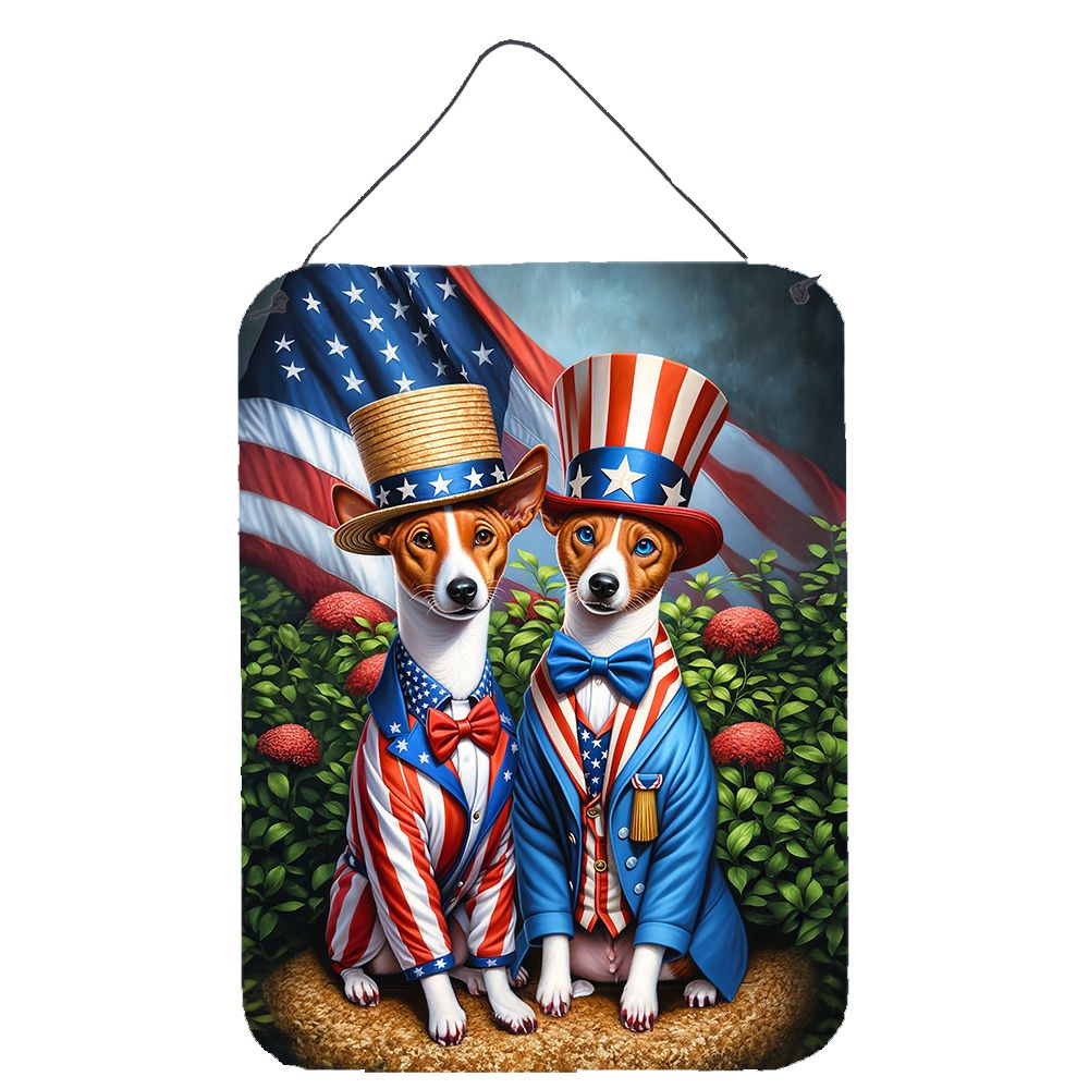 NEW All American Basenji Wall or Door Hanging Prints Aluminum Metal Sign Kitchen Wall Bar Bathroom Plaque Home Decor Front Door 