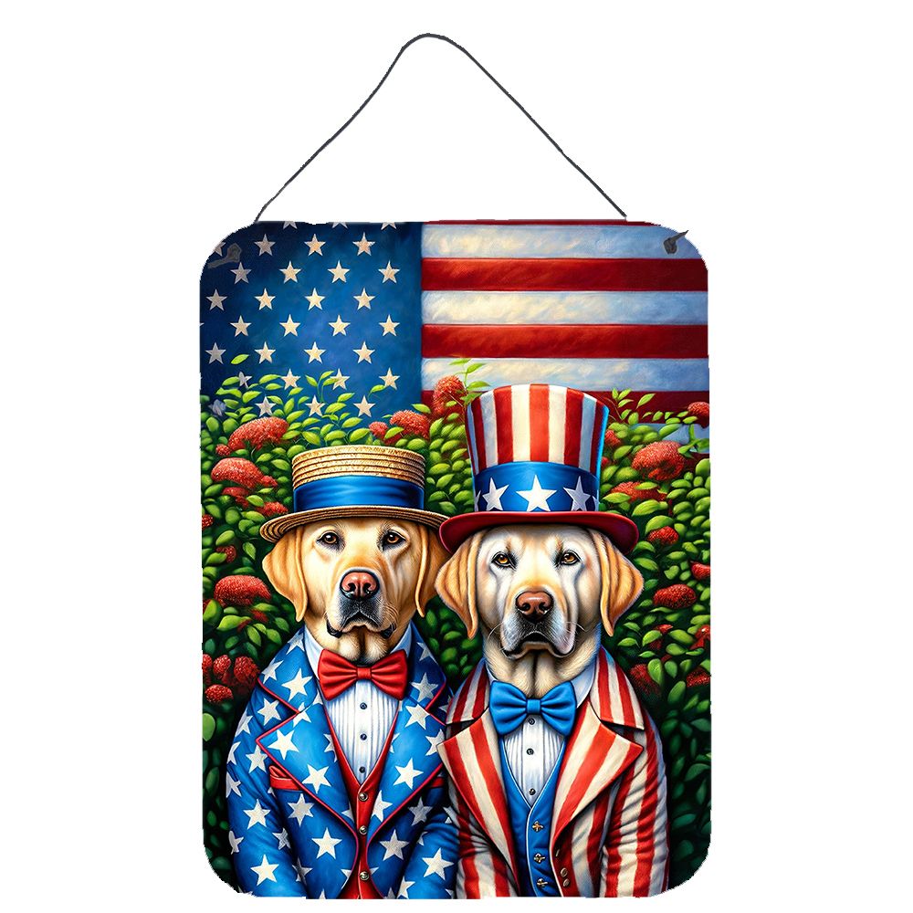 NEW All American Labrador Retriever Wall or Door Hanging Prints Aluminum Metal Sign Kitchen Wall Bar Bathroom Plaque Home Decor 