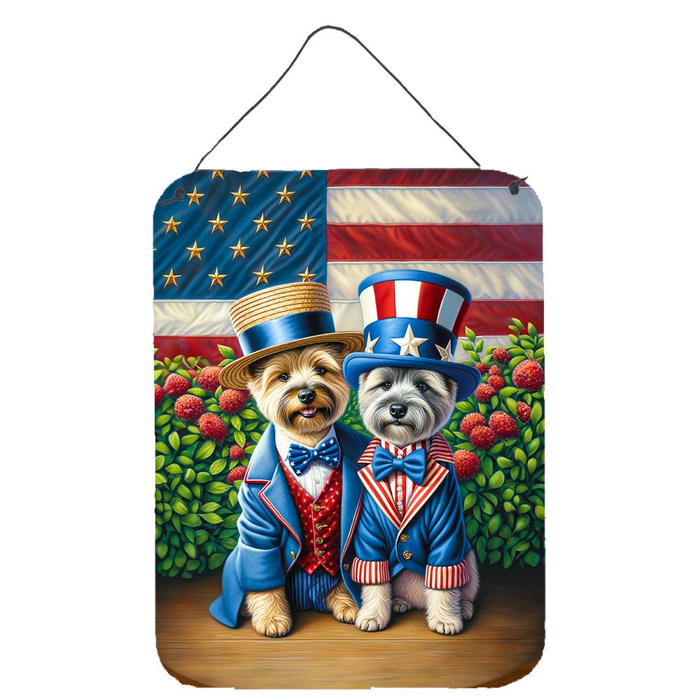 NEW All American Cairn Terrier Wall or Door Hanging Prints Aluminum Metal Sign Kitchen Wall Bar Bathroom Plaque Home Decor Front