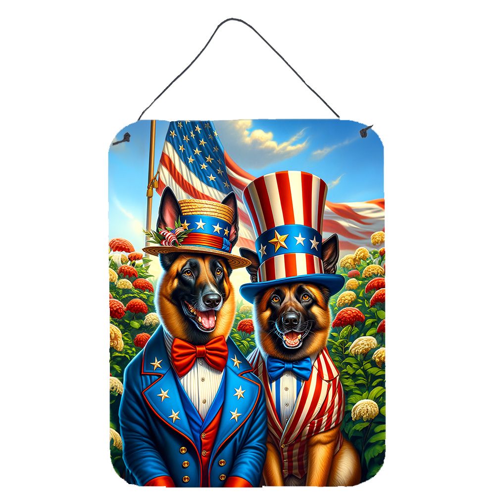 NEW All American Belgian Malinois Wall or Door Hanging Prints Aluminum Metal Sign Kitchen Wall Bar Bathroom Plaque Home Decor Fr