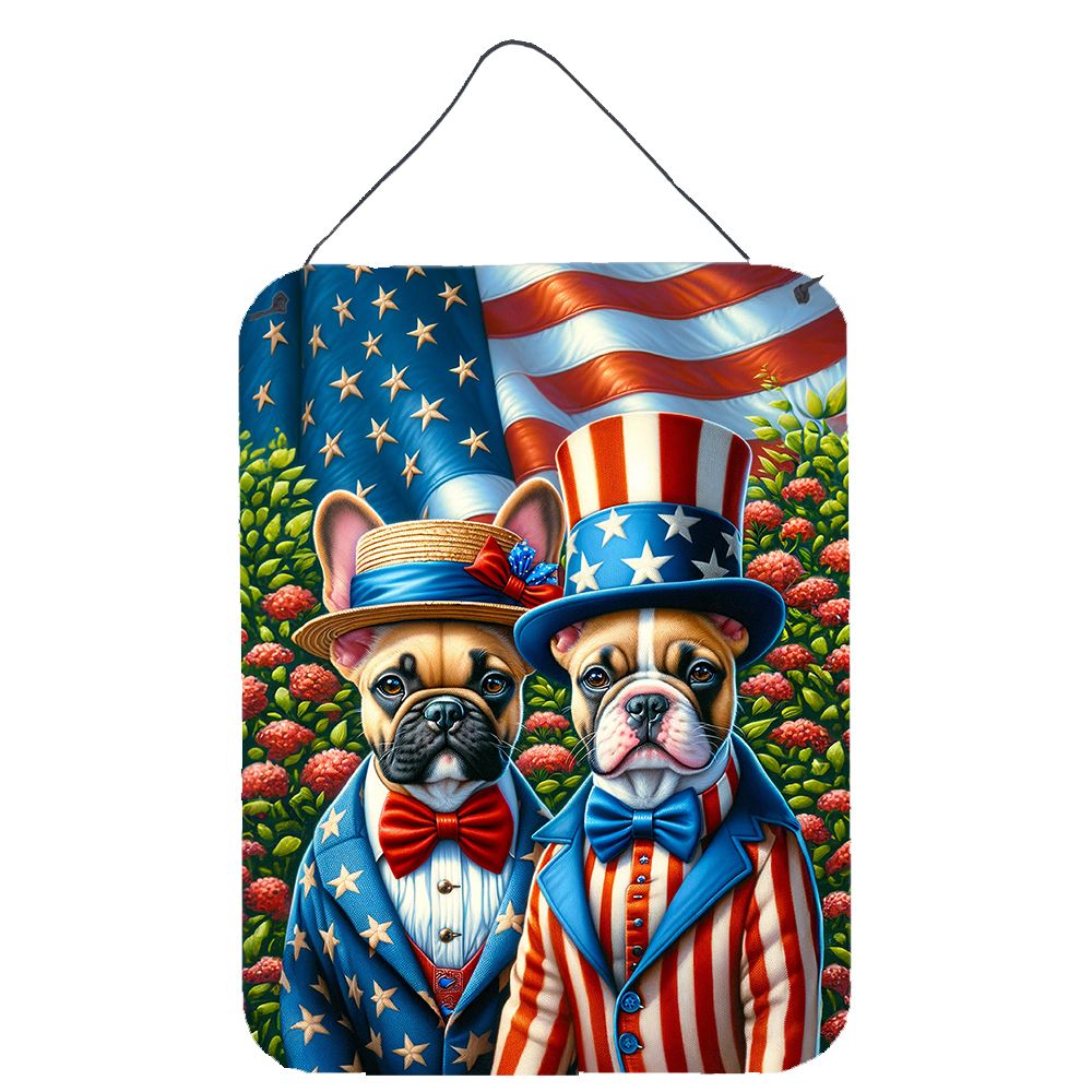 NEW All American French Bulldog Wall or Door Hanging Prints Aluminum Metal Sign Kitchen Wall Bar Bathroom Plaque Home Decor Fron