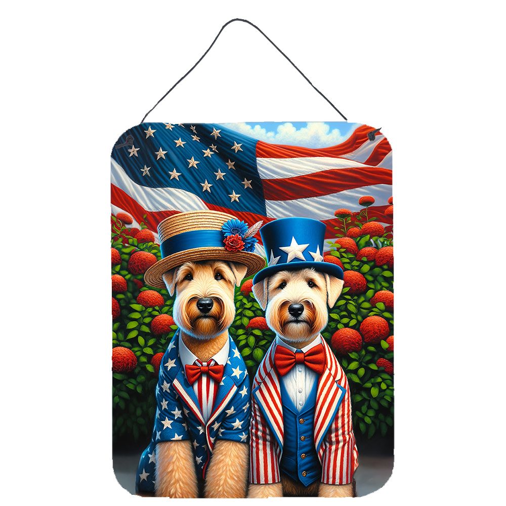 NEW All American Wheaten Terrier Wall or Door Hanging Prints Aluminum Metal Sign Kitchen Wall Bar Bathroom Plaque Home Decor Fro