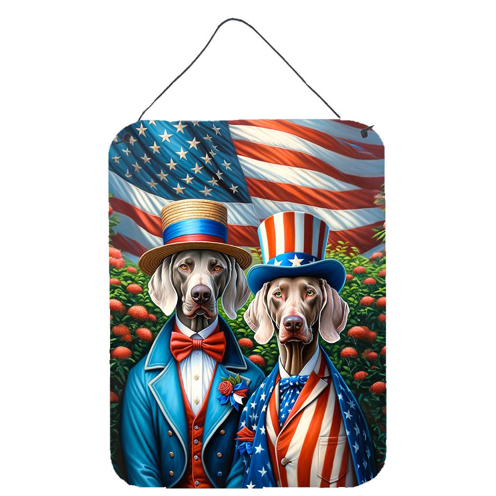 NEW All American Weimaraner Wall or Door Hanging Prints Aluminum Metal Sign Kitchen Wall Bar Bathroom Plaque Home Decor Front Do