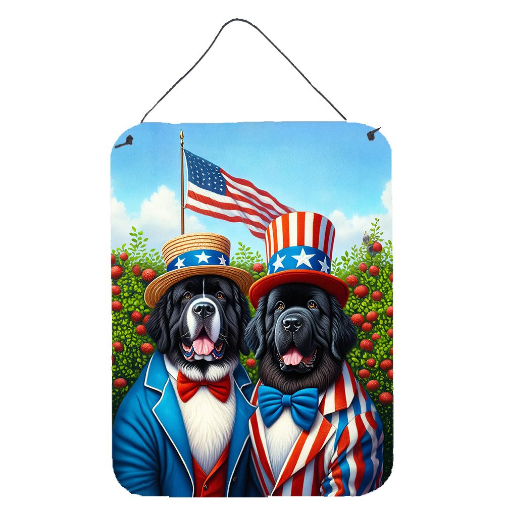NEW All American Newfoundland Wall or Door Hanging Prints Aluminum Metal Sign Kitchen Wall Bar Bathroom Plaque Home Decor Front 