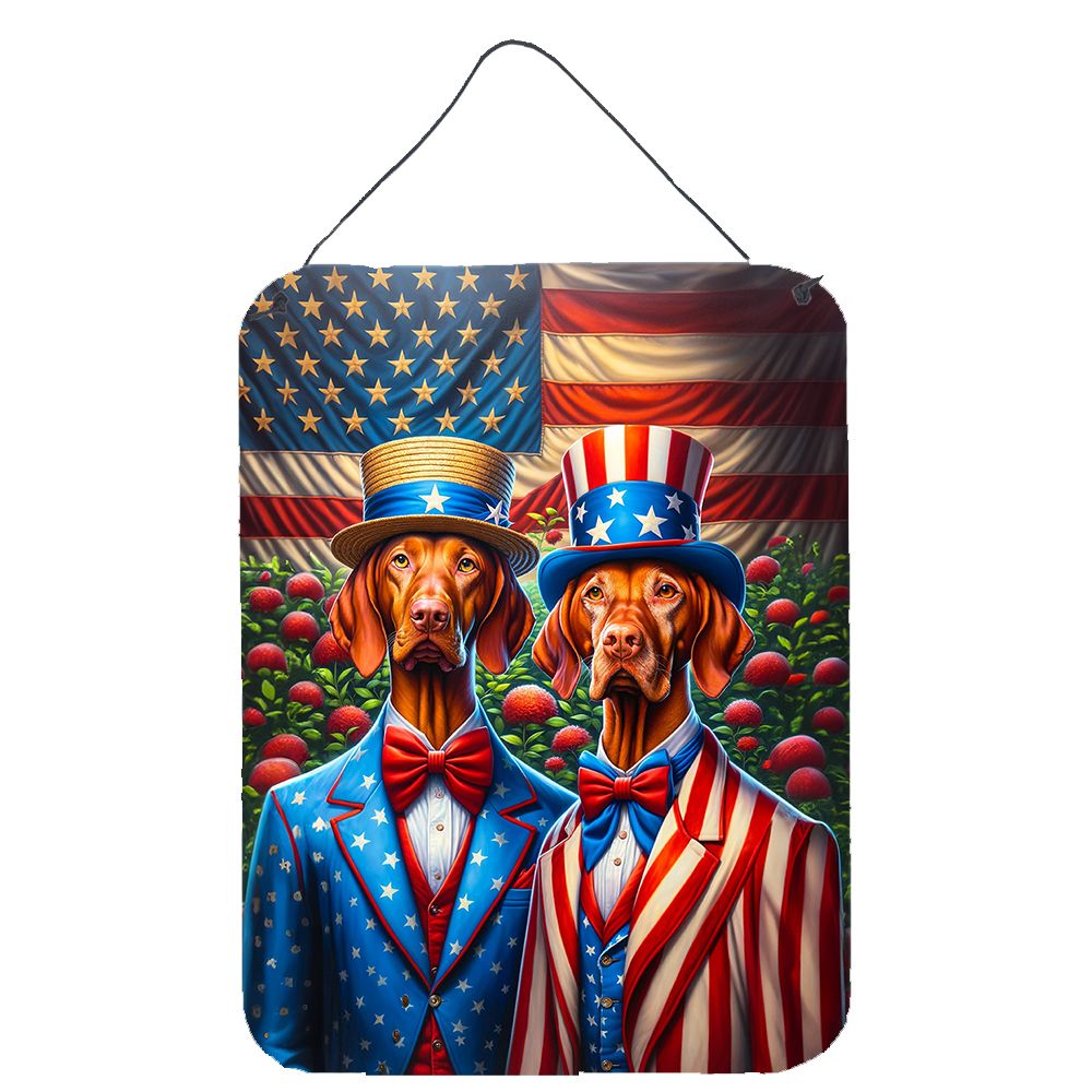 NEW All American Vizsla Wall or Door Hanging Prints Aluminum Metal Sign Kitchen Wall Bar Bathroom Plaque Home Decor Front Door P