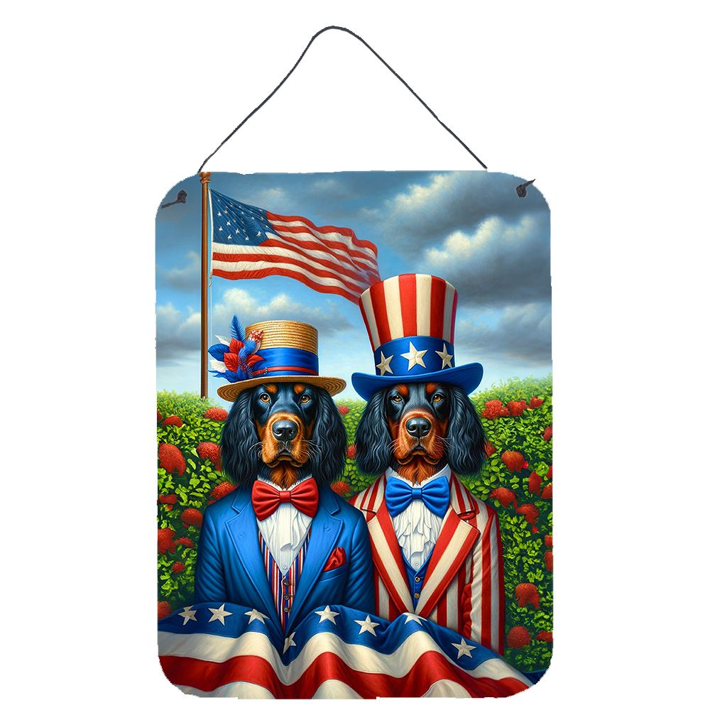 NEW All American Gordon Setter Wall or Door Hanging Prints Aluminum Metal Sign Kitchen Wall Bar Bathroom Plaque Home Decor Front