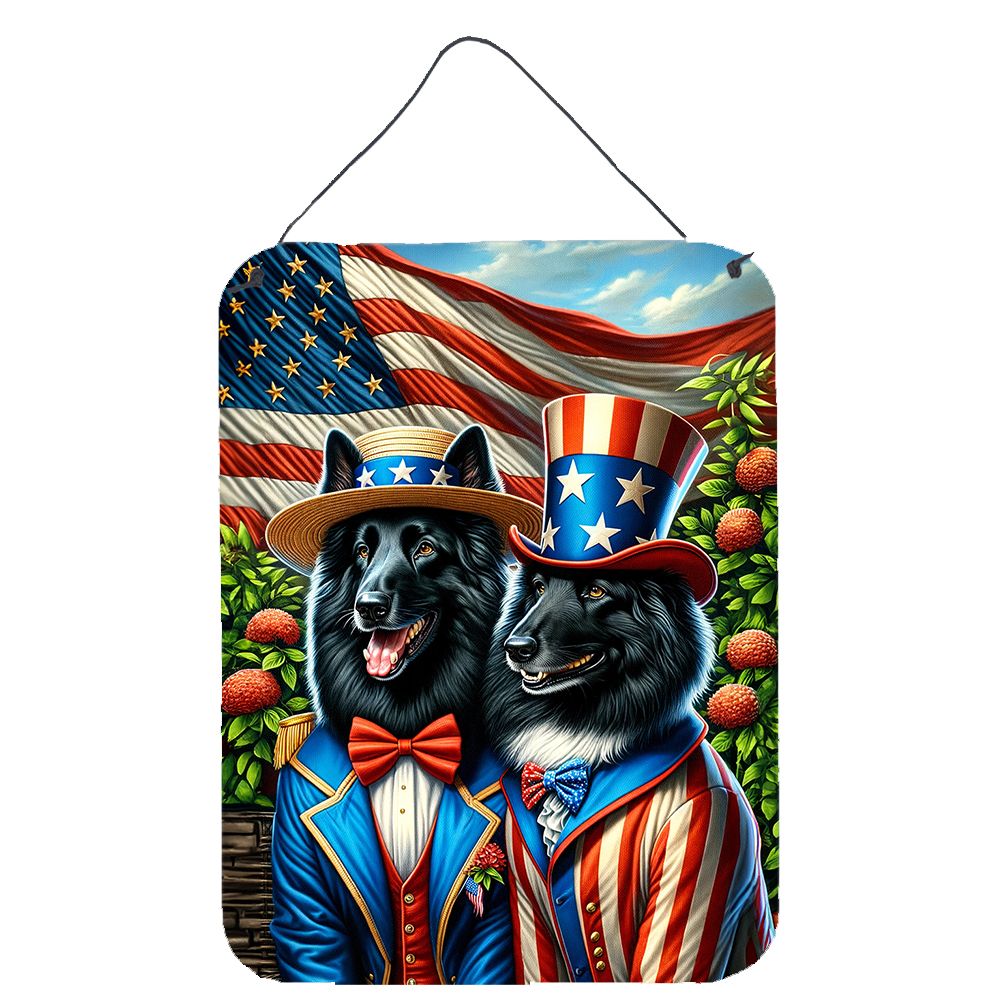 NEW All American Belgian Sheepdog Wall or Door Hanging Prints Aluminum Metal Sign Kitchen Wall Bar Bathroom Plaque Home Decor Fr