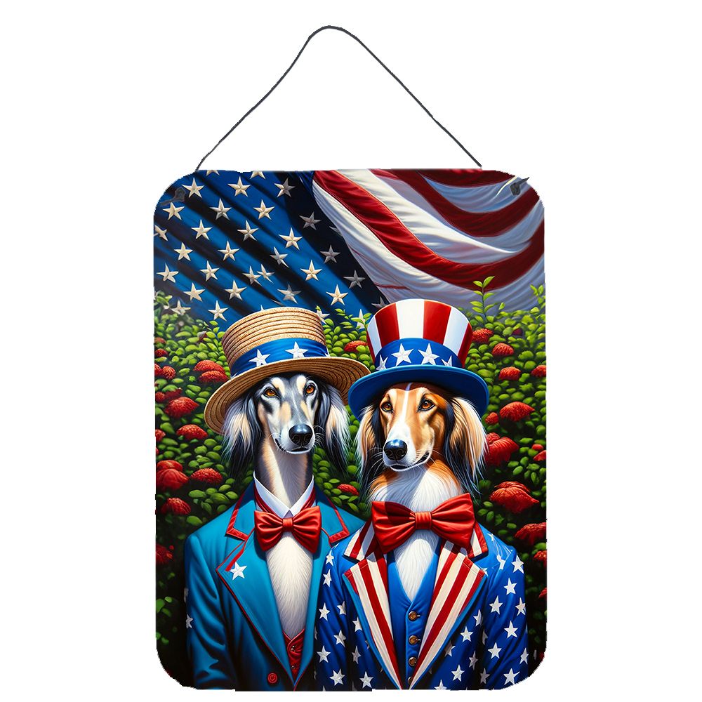 NEW All American Saluki Wall or Door Hanging Prints Aluminum Metal Sign Kitchen Wall Bar Bathroom Plaque Home Decor Front Door P