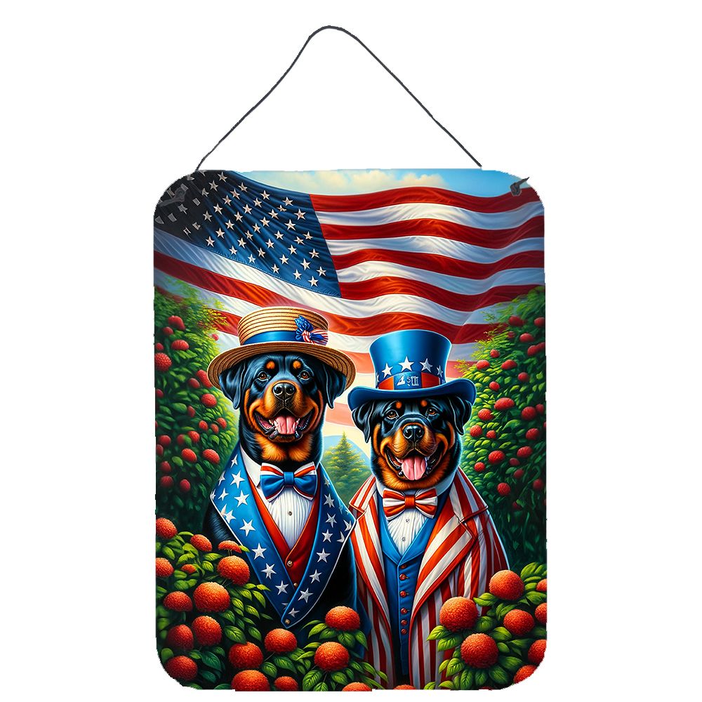 NEW All American Rottweiler Wall or Door Hanging Prints Aluminum Metal Sign Kitchen Wall Bar Bathroom Plaque Home Decor Front Do