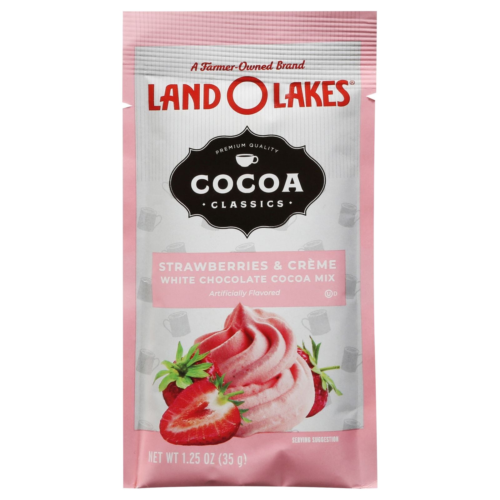 Land O Lakes - Cocoa Strawberry & Cream - Case Of 12-1.25 Oz