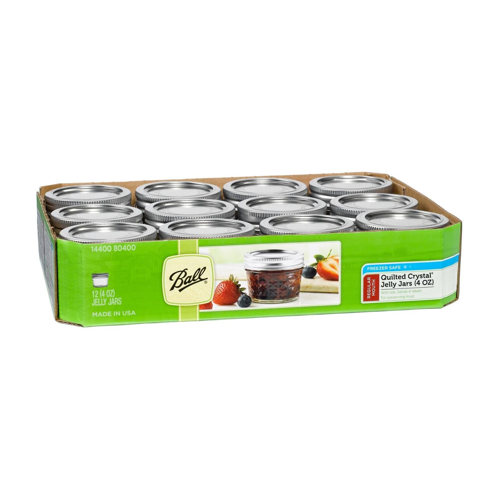 Ball Canning Jelly Jar Set  Case of 1  12 Count(D0102HXV12P.)