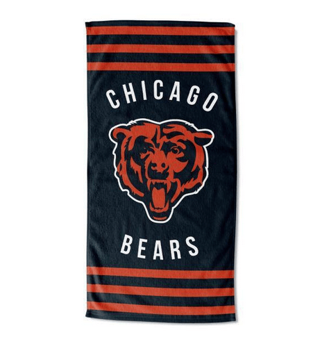Bears Official ''Stripe'' Beach Towel(D0102Hxv61A.)