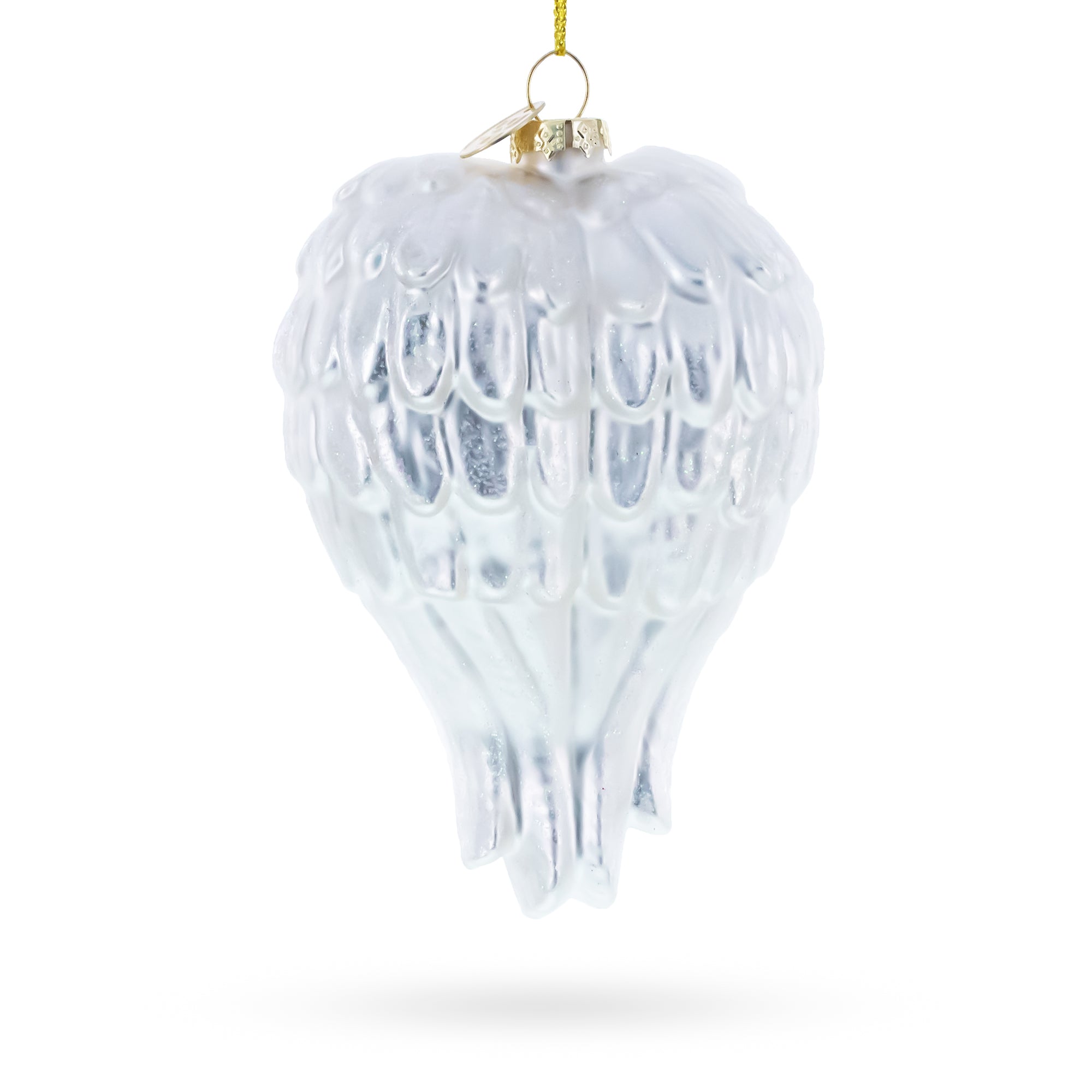 Sacred Holy Family Nativity Glass Christmas Ornament