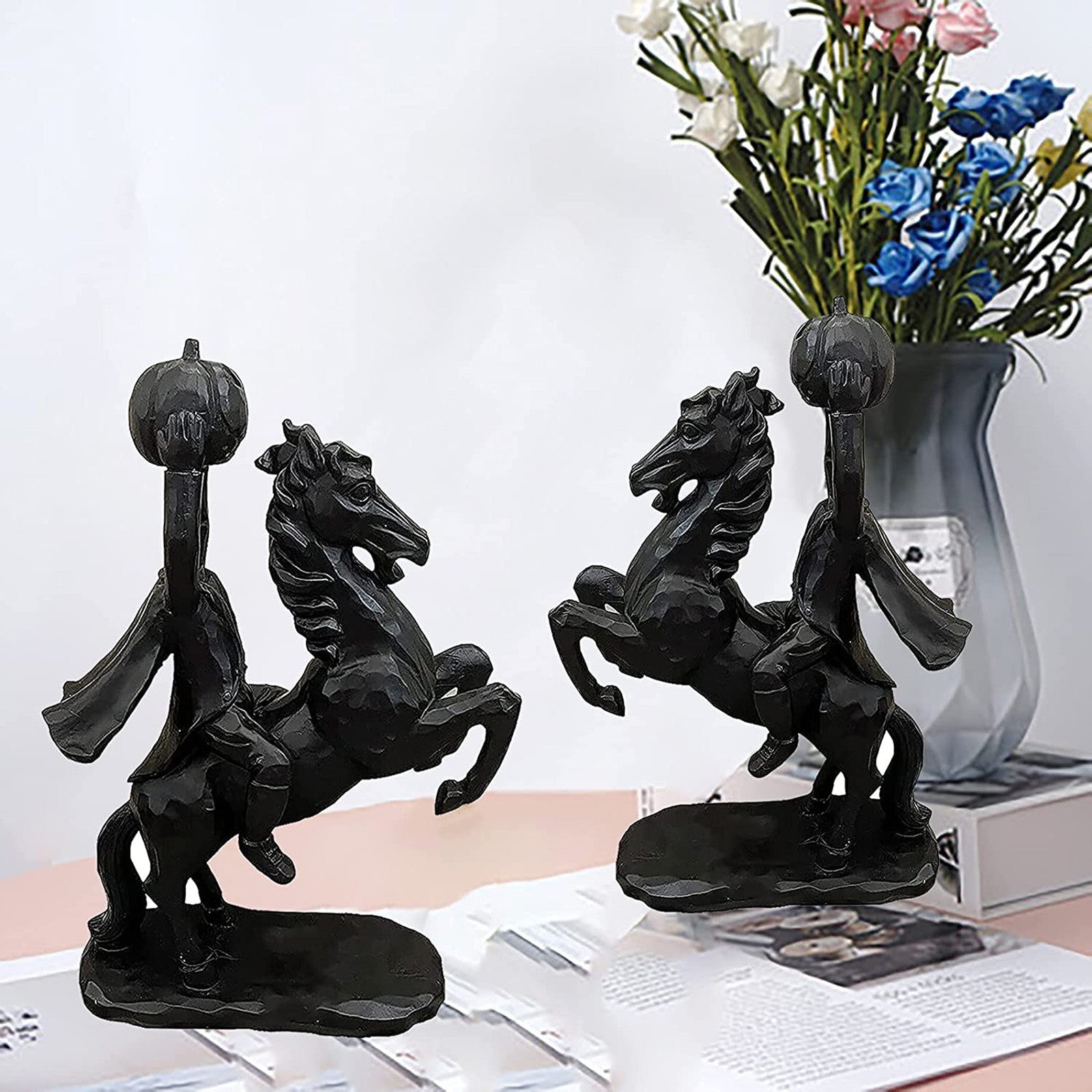 Resin Crafts Ornaments Halloween Sculpture Decorations