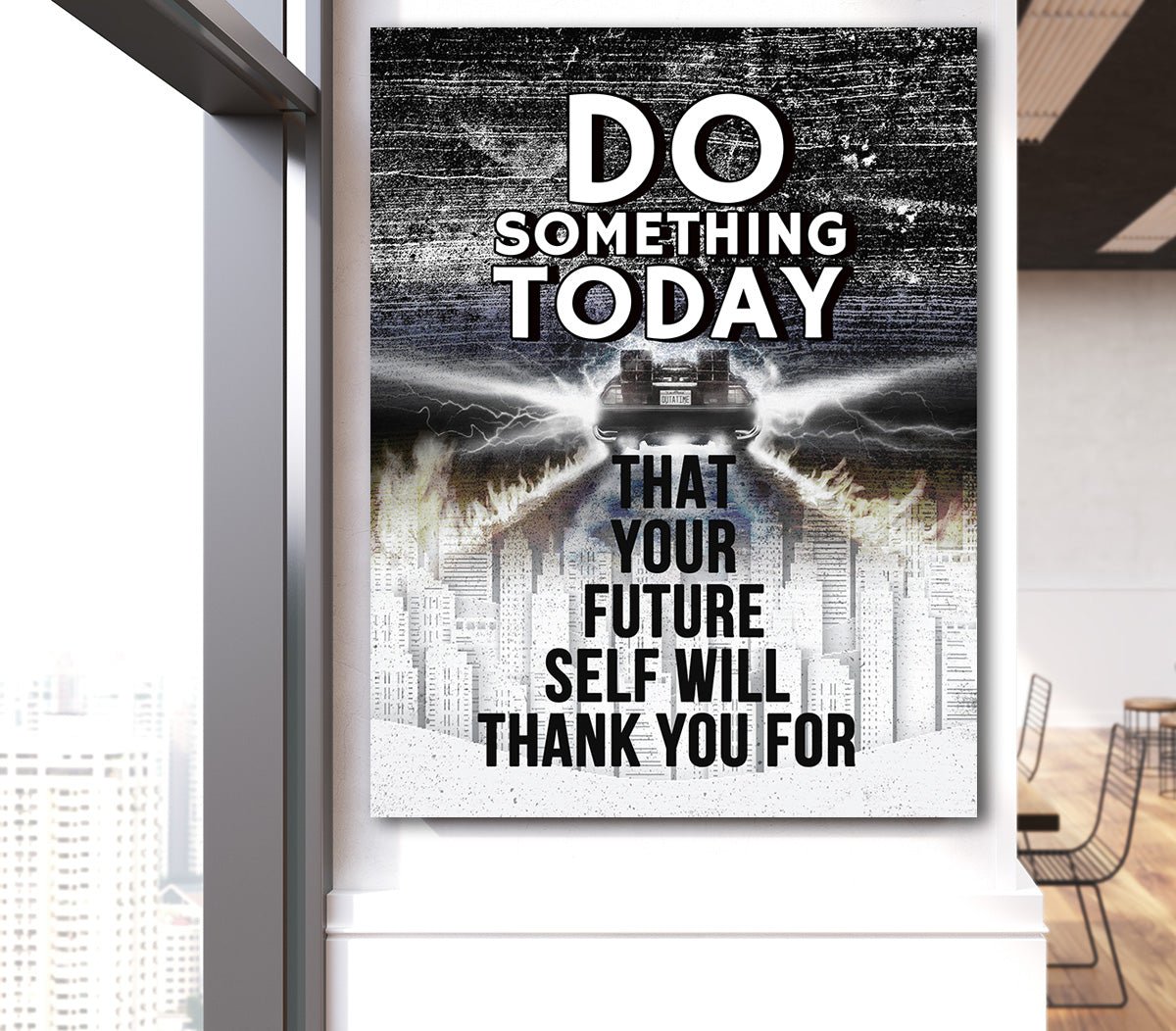 Do Something Today That Your Future Self Will Thank You For Canvas Wall Art Motivational Quotes
