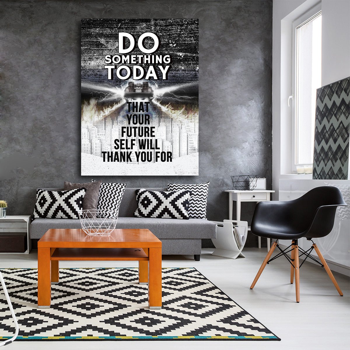 Do Something Today That Your Future Self Will Thank You For Canvas Wall Art Motivational Quotes