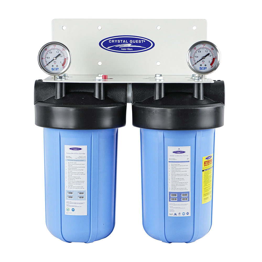 Compact Whole House Water Filter | Metal Removal (2-4 GPM | 1-2 people)