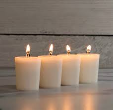 Soy Votive Candles – 4 Pack + FREE Votive Holder*