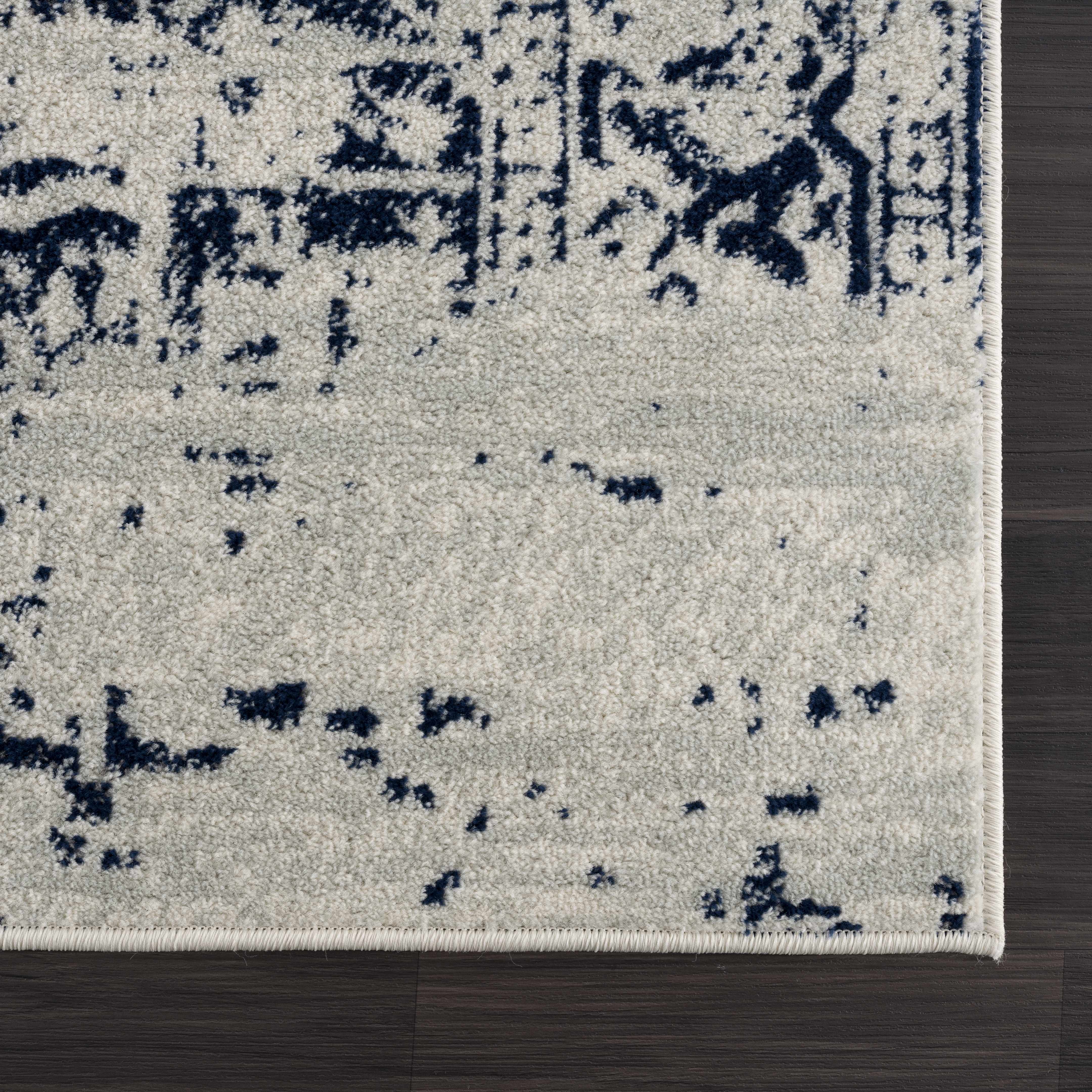 Rachel Navy Runner Rug