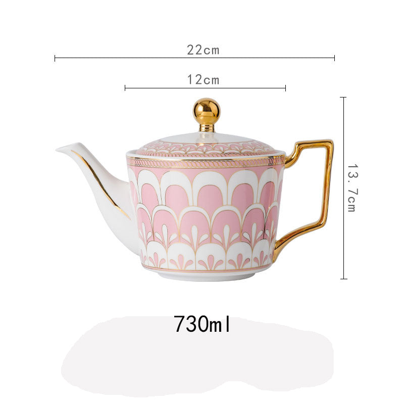 Luxury Household Heat Resistant Fashionable Ceramic Kettle