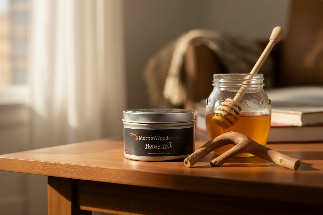 Honey Teak - Soy Tin Collection