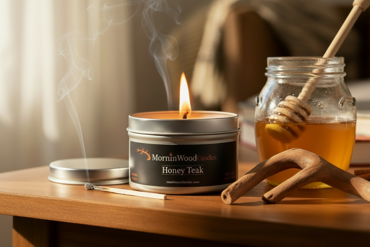 Honey Teak - Soy Tin Collection