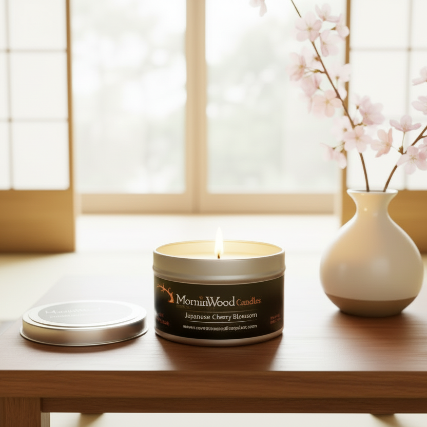 Japanese Cherry Blossom - Soy Tin Collection