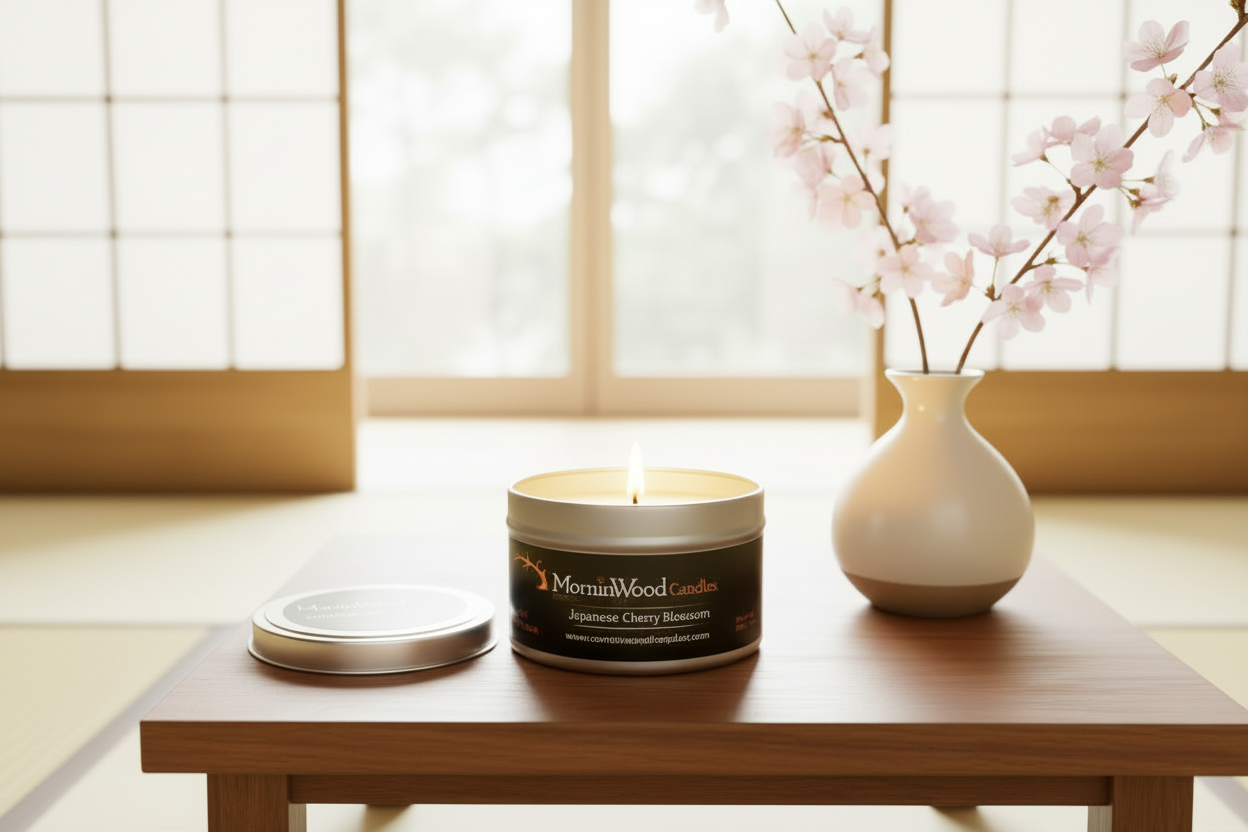 Japanese Cherry Blossom - Soy Tin Collection