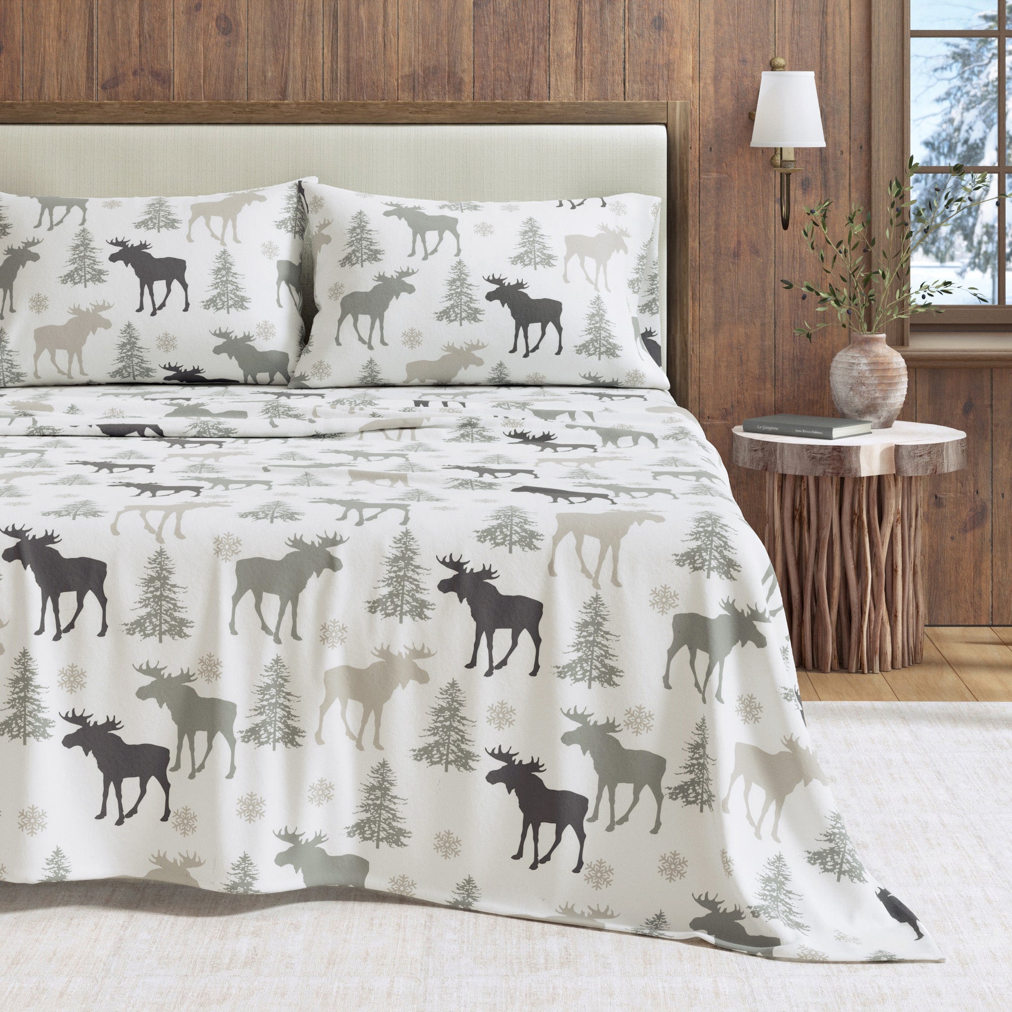 4-Piece Turkish Cotton Flannel Sheet - Stratton Collection