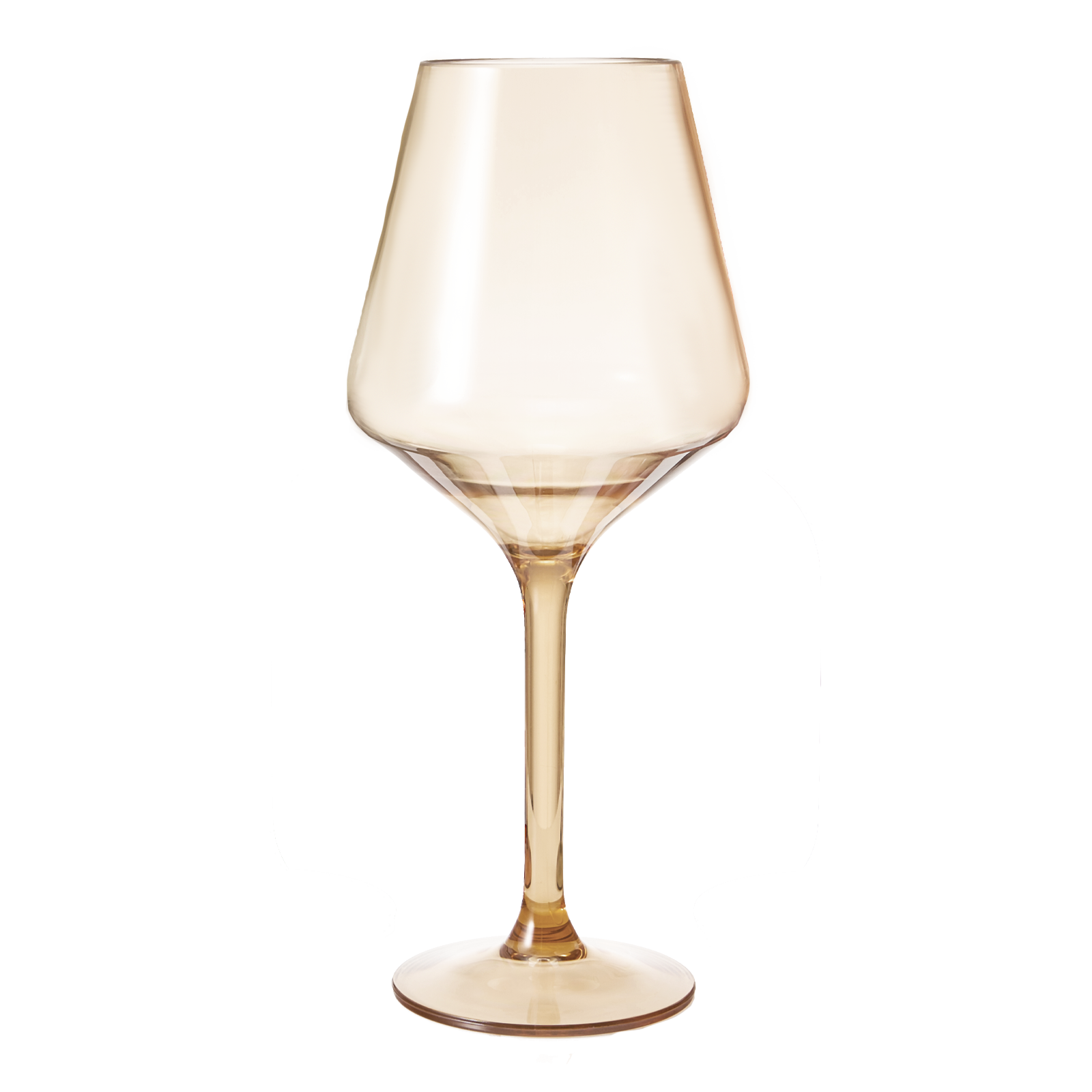 Saint Tropez Acrylic Stemmed Wine Glassware, Set of 2
