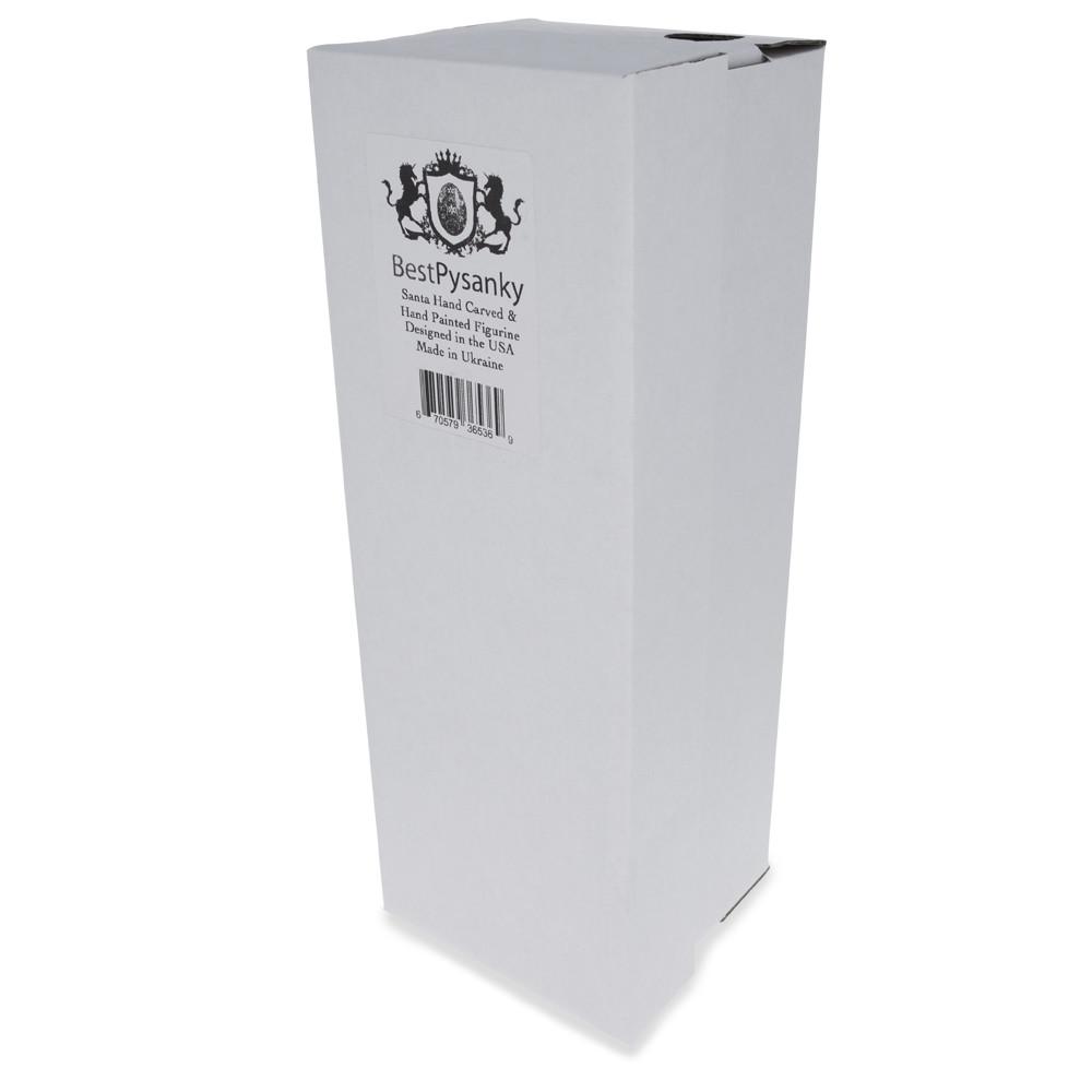 Santa Delivering Christmas Gifts Hand Carved Solid Wood Santa 11 Inches