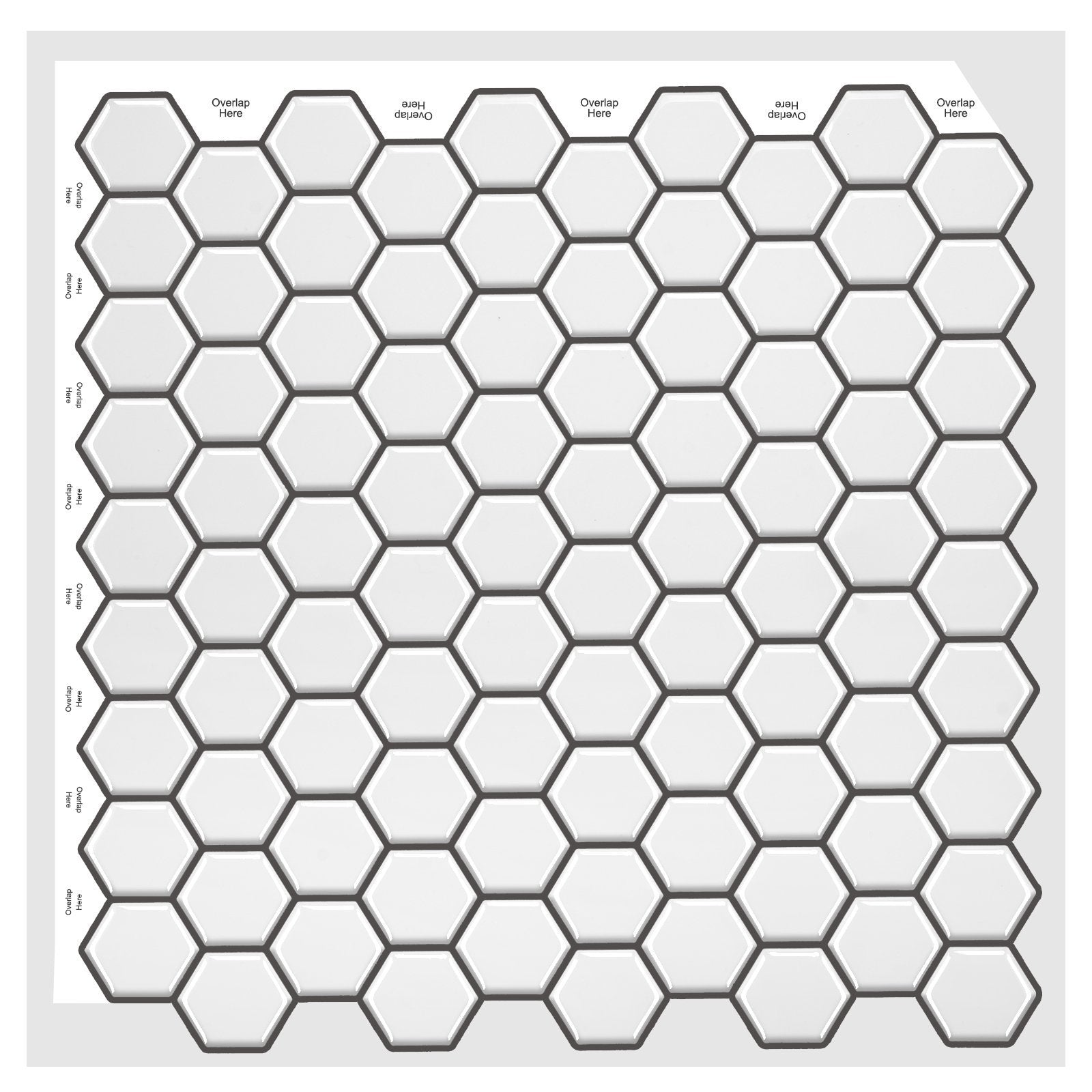 3D Self-adhesive Crystal Epoxy Wall Stickers For Kitchen Decor