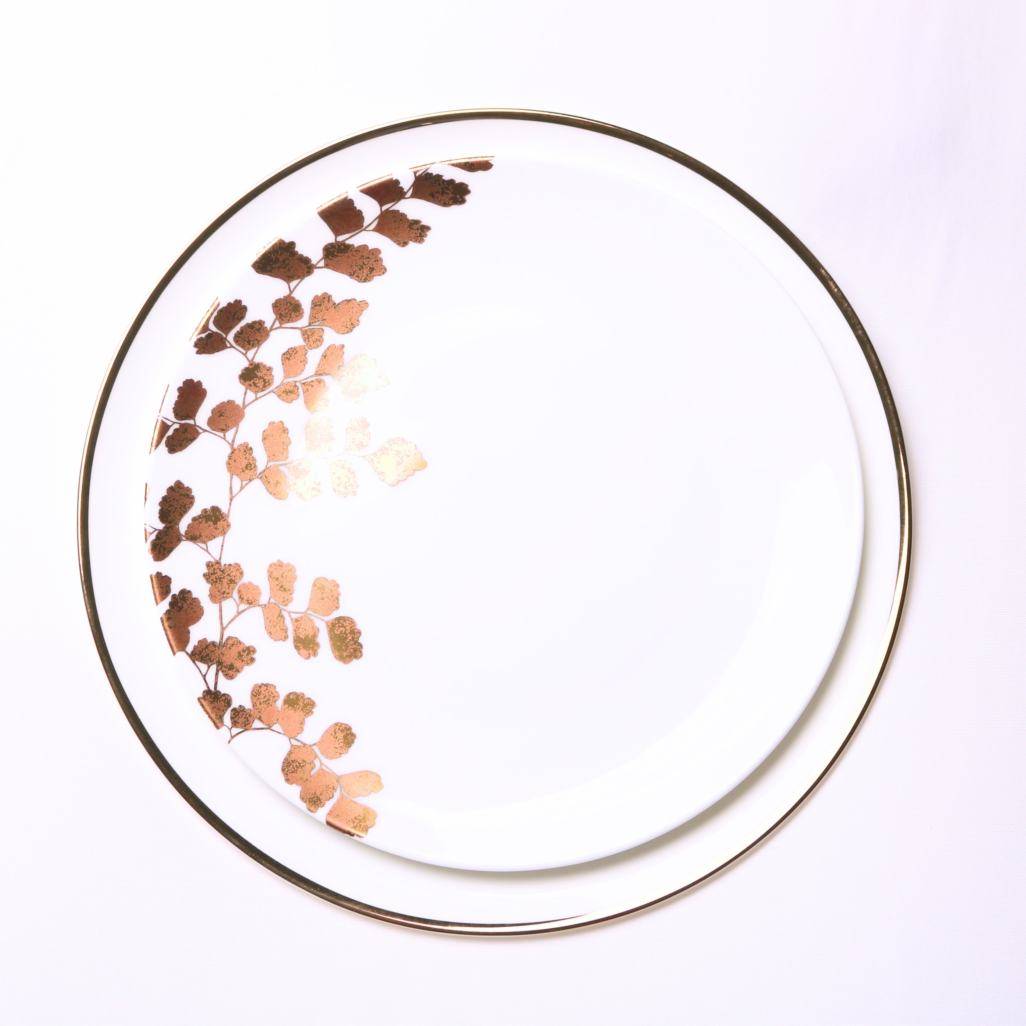 Gold Filigree Accent Plate - Set of 4