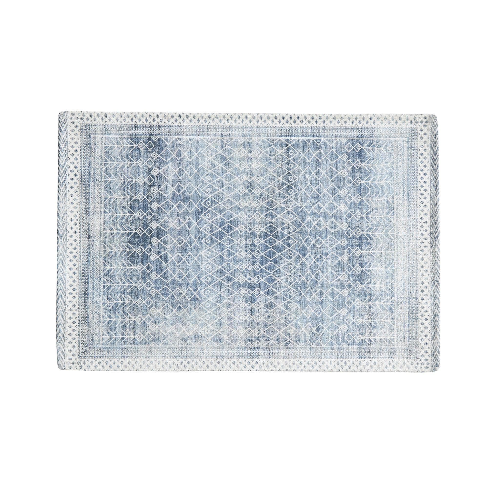 Distressed Moroccan Machine Washable Accent Area Rug 3' x 5' - Neve Collection