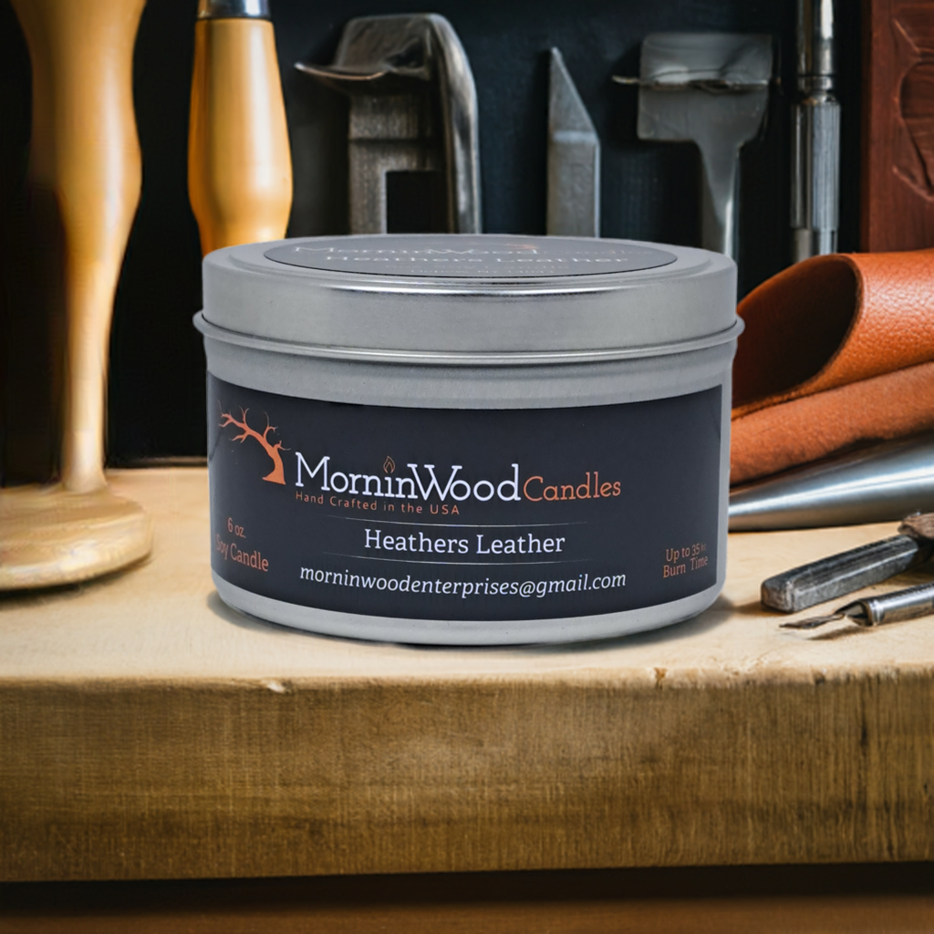 Heathers Leather - Soy Tin Collection