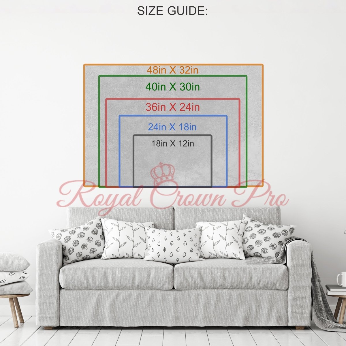 I Don't Get Lucky I Make My Own Luck Canvas Wall Art, Harvey Specter Quote, Motivational Decor, Inspirational Quote, Hustle Quote