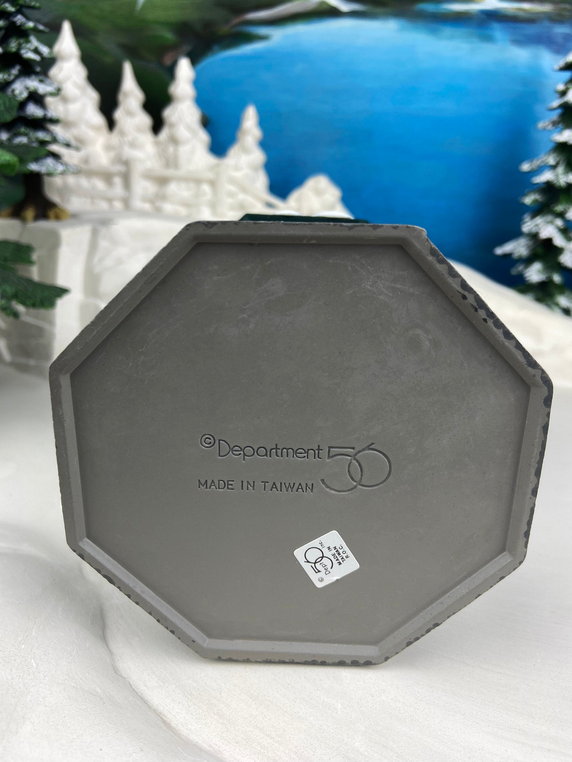 Christmas Village Accessories by Department 56.  Town Square Gazebo with Intricate Detail.