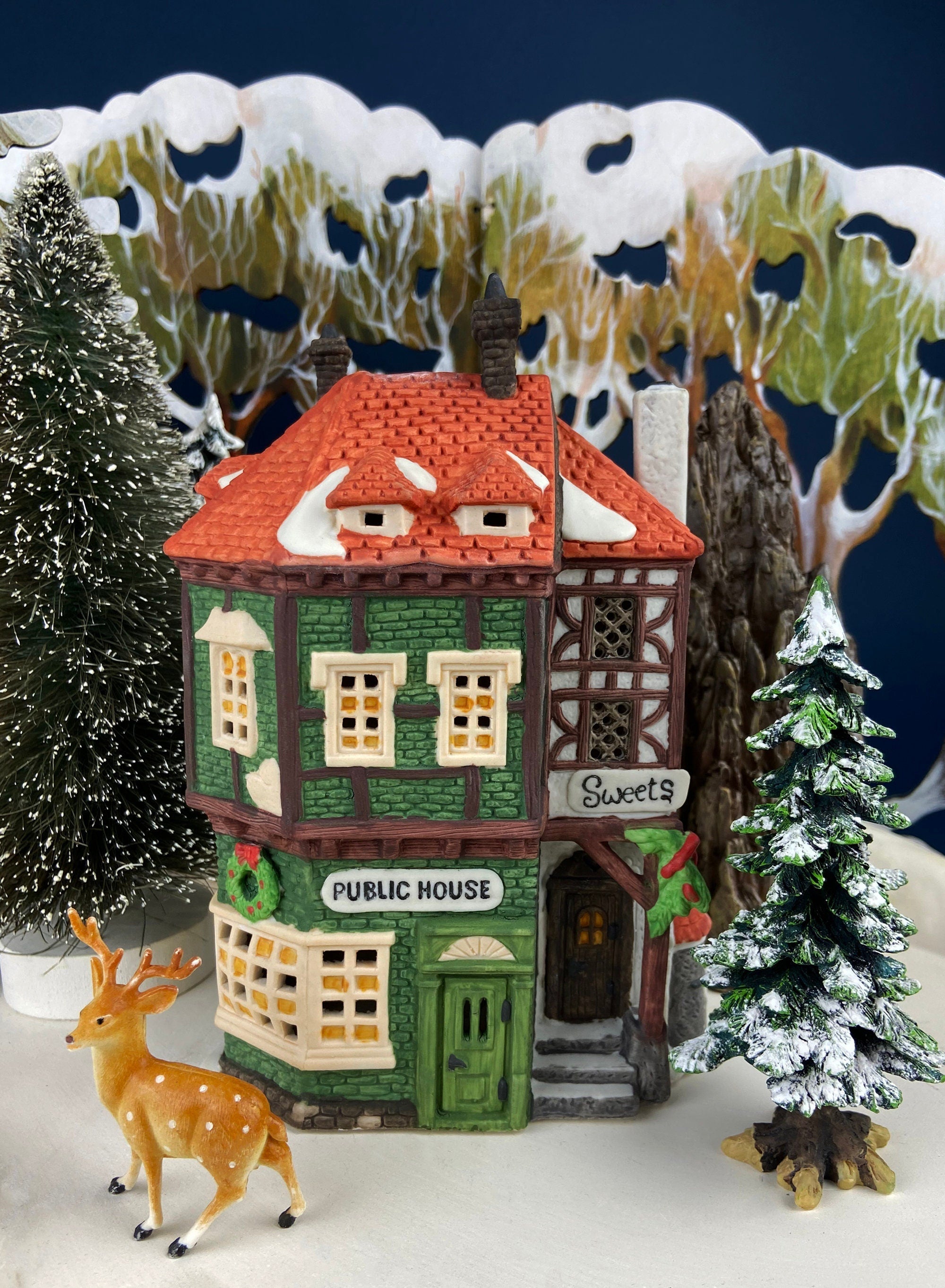 Fagin's Hide-A-Way by Department 56. Illuminated Porcelain Dickens Village Series. Christmas Village. Fun Magical Holiday Celebration.