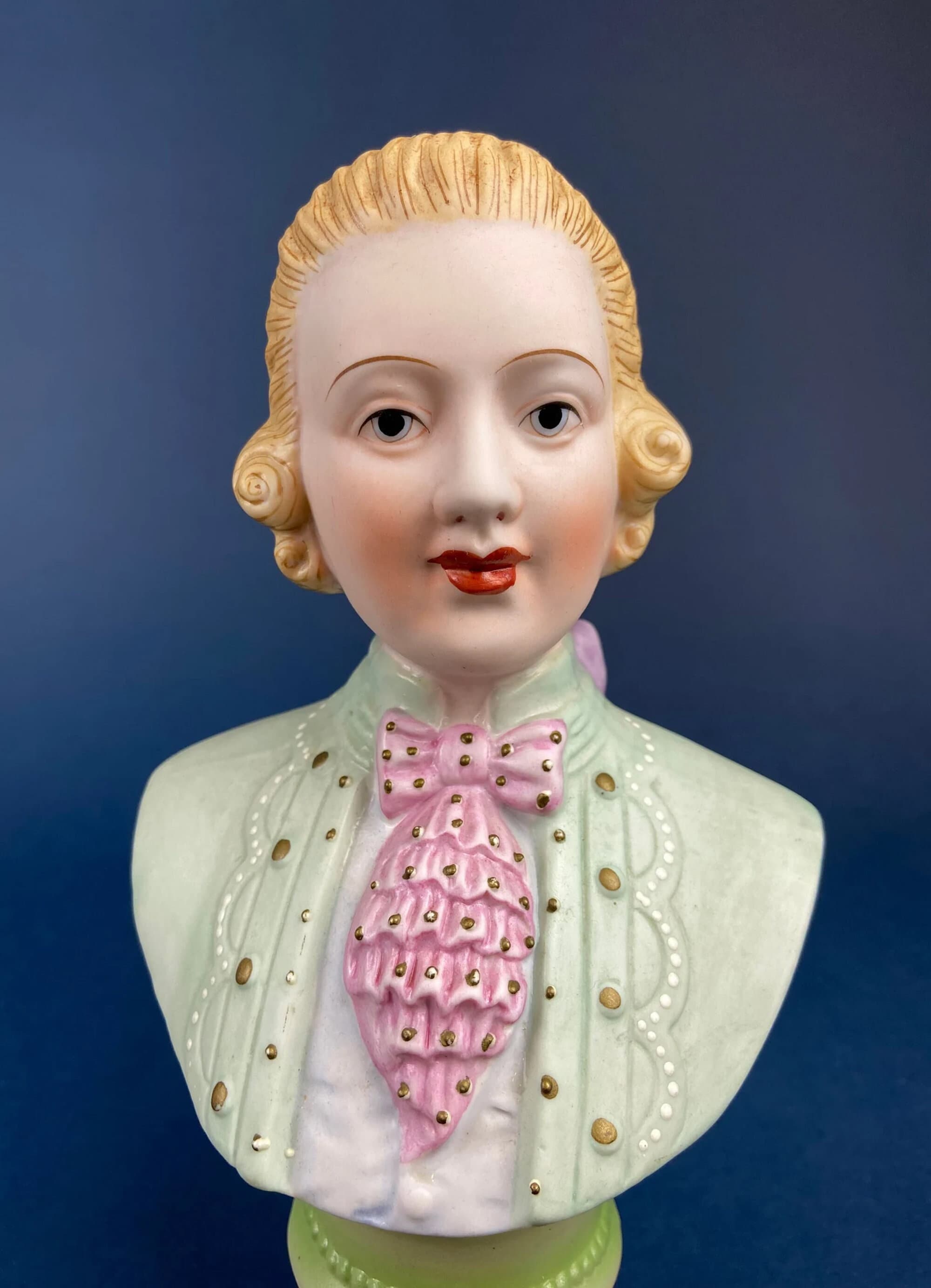 Vintage Fragonard Porcelain Footed Cake Stand, Bavaria OTCO, Collectible