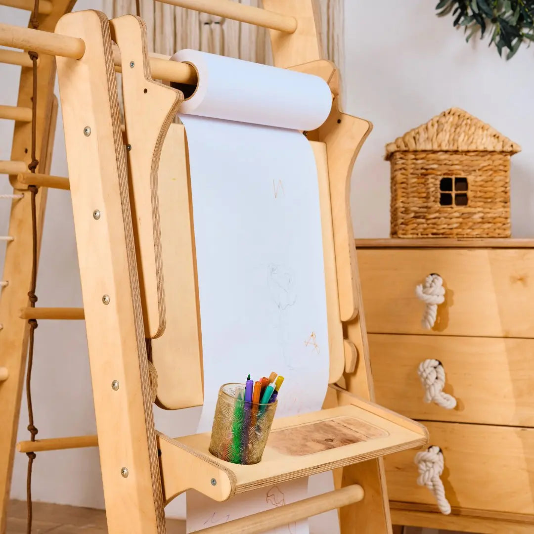Indoor Playground for Children - 7in1 Playground + Swings Set + Slide Board + Art Set