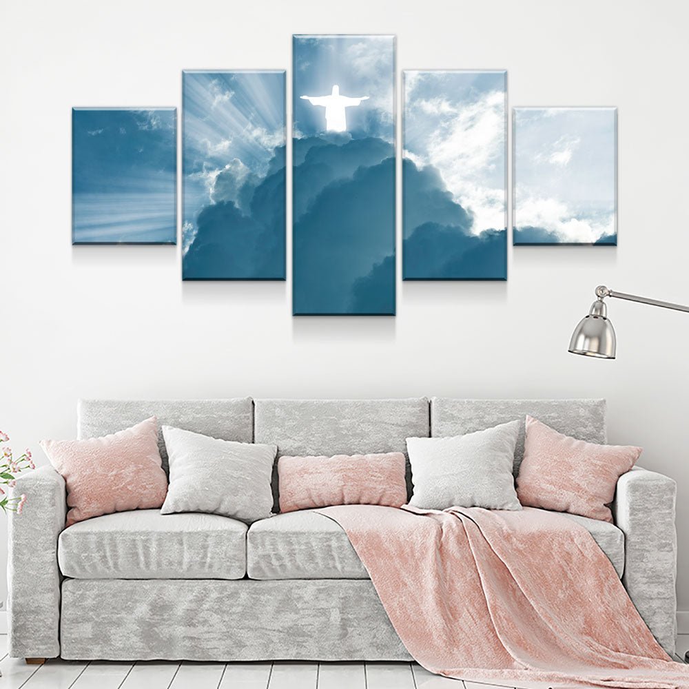 Jesus Is Coming 5-Piece Wall Art Canvas