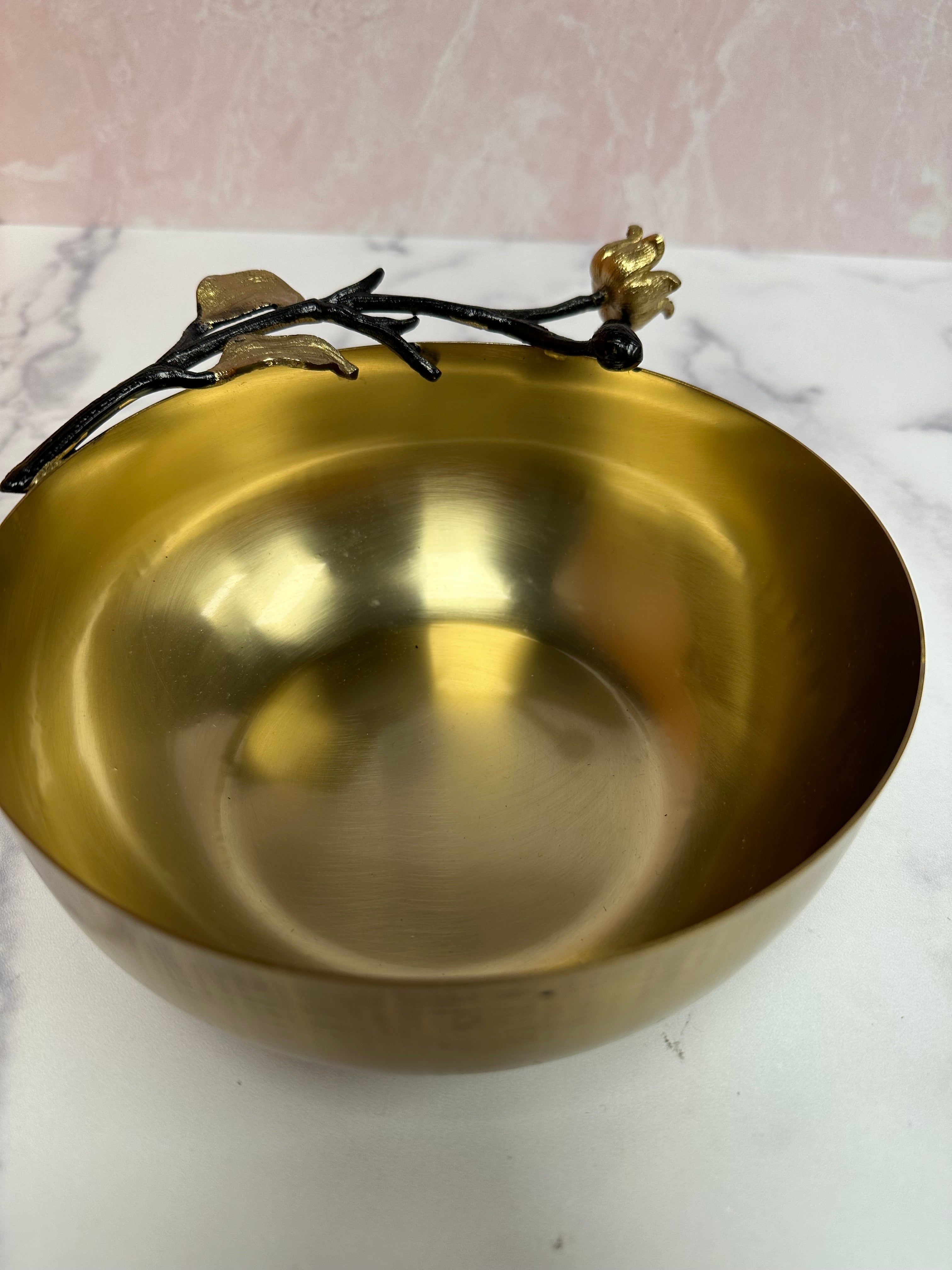 Gold Serving Bowls - Small and Large