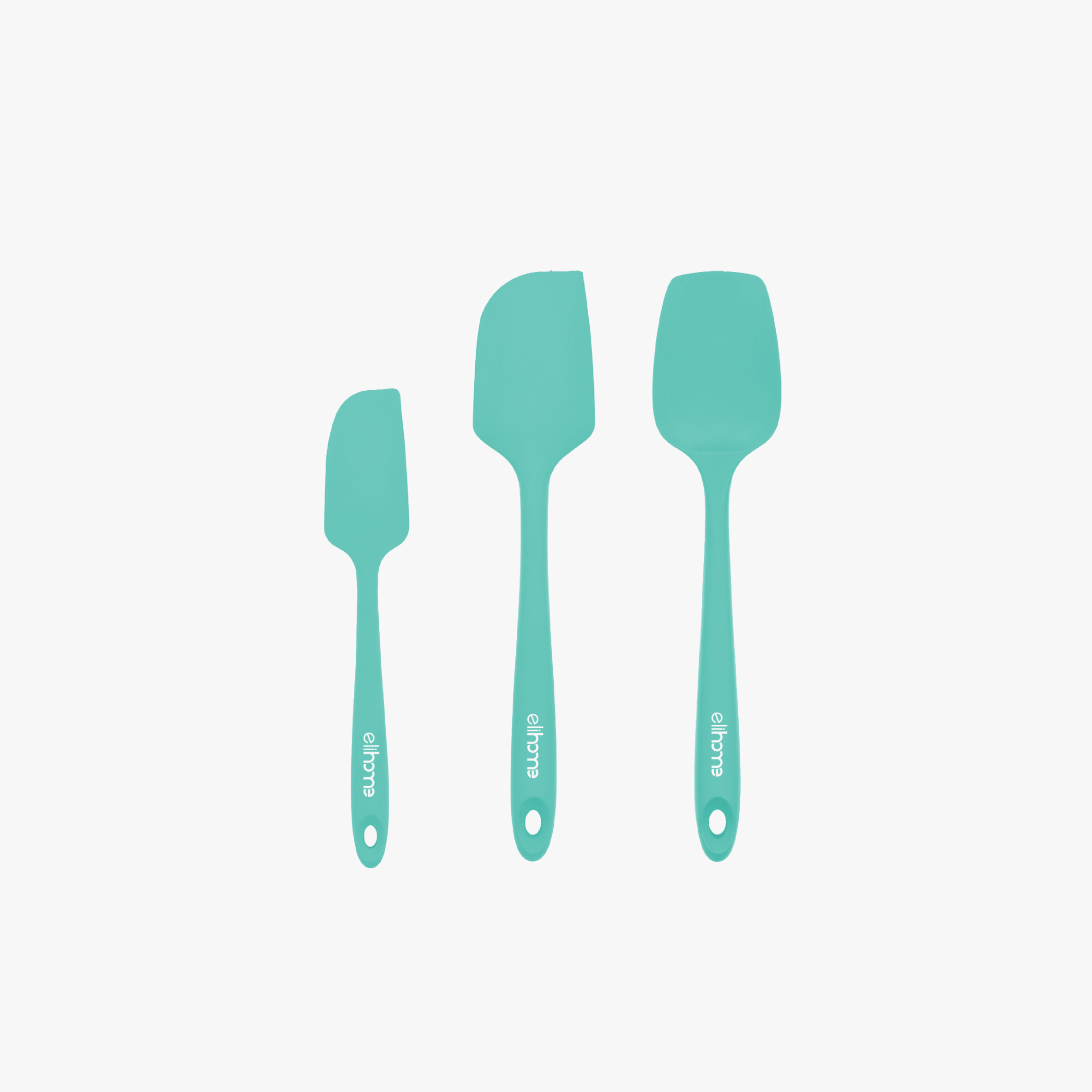 Elihome 3 Piece Silicone Spatula Set