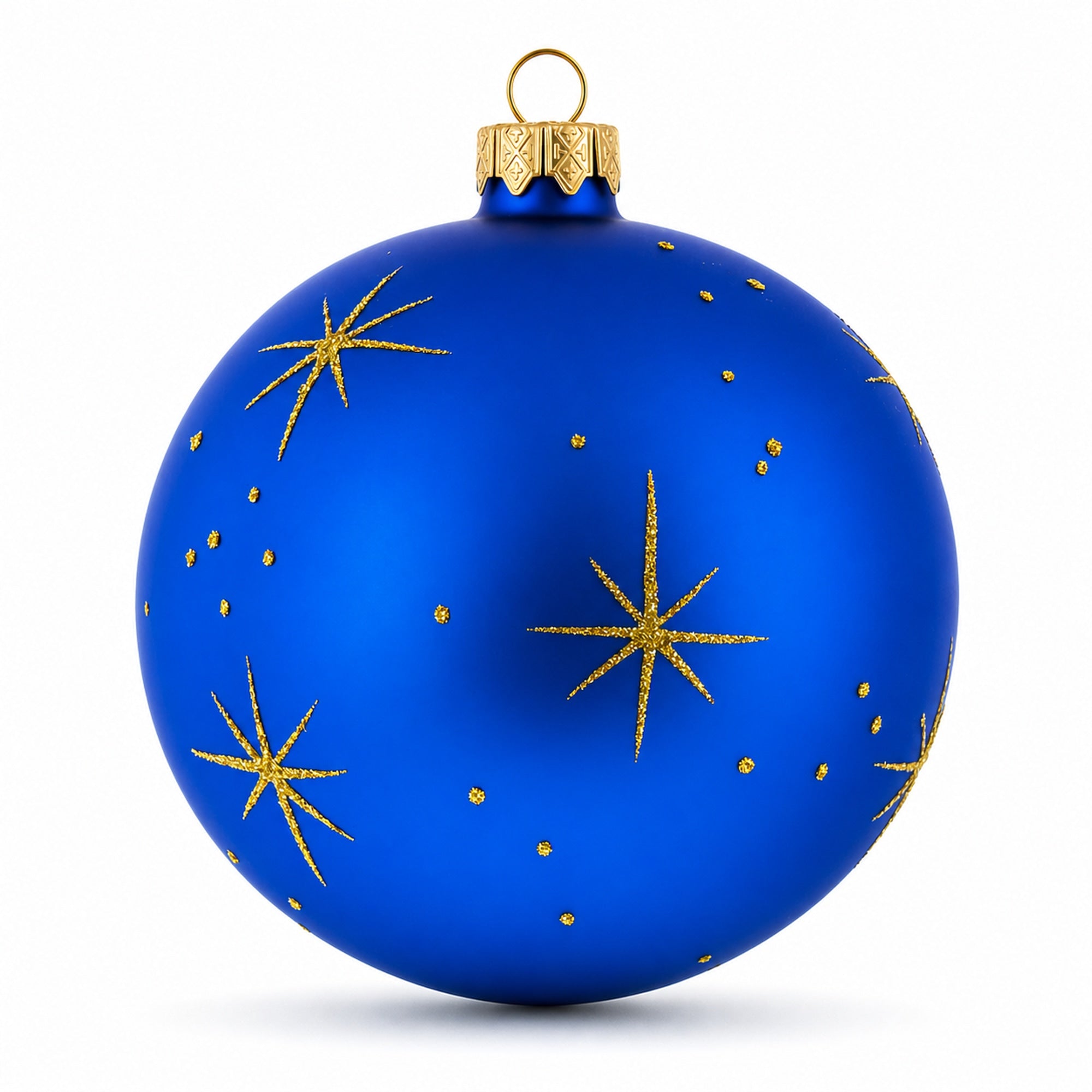 Sacred Holy Family Glass Ball Christmas Ornament 4 Inches