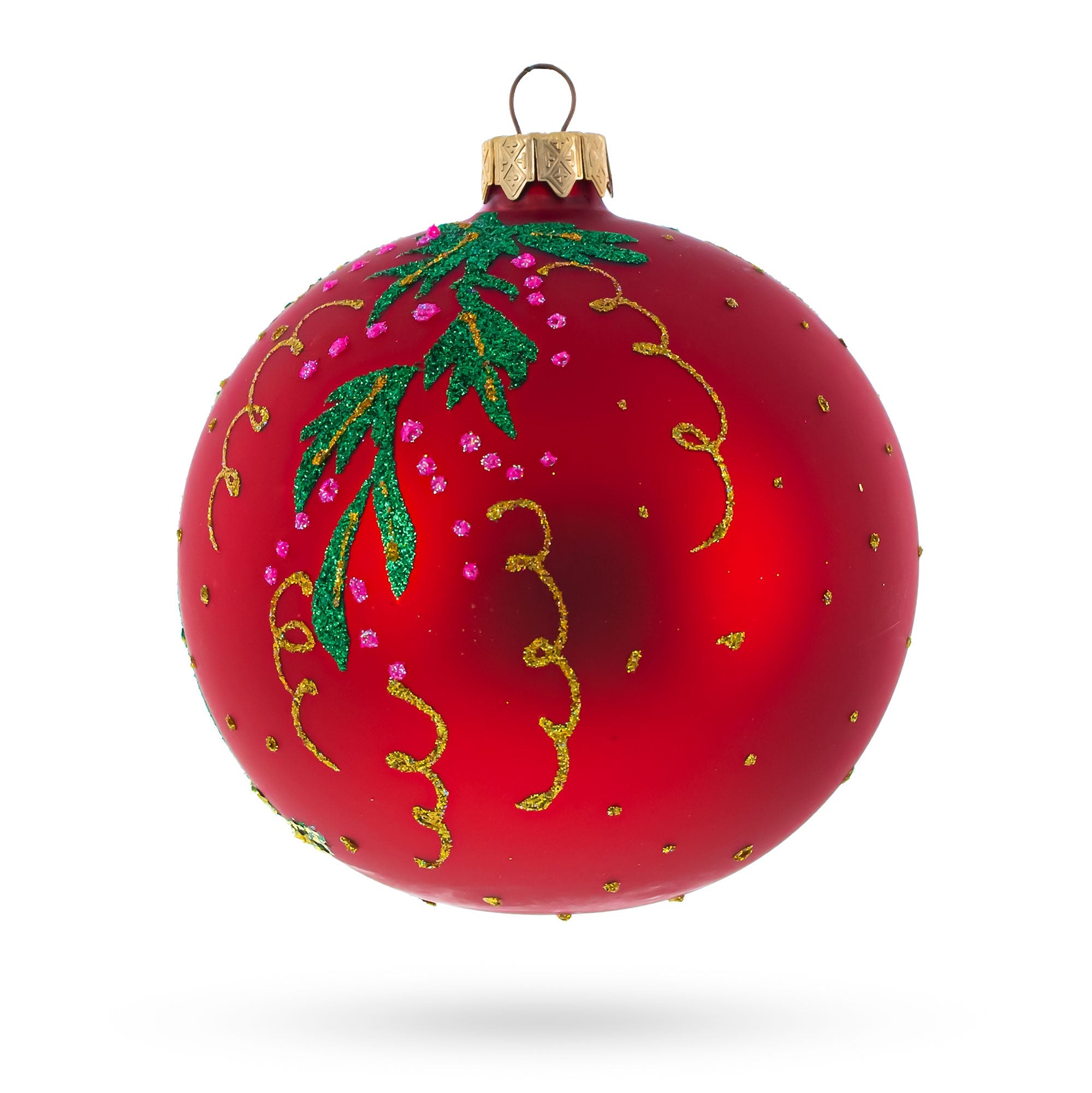 Pony Horse Decorating Tree Glass Ball Christmas Ornament 4 Inches