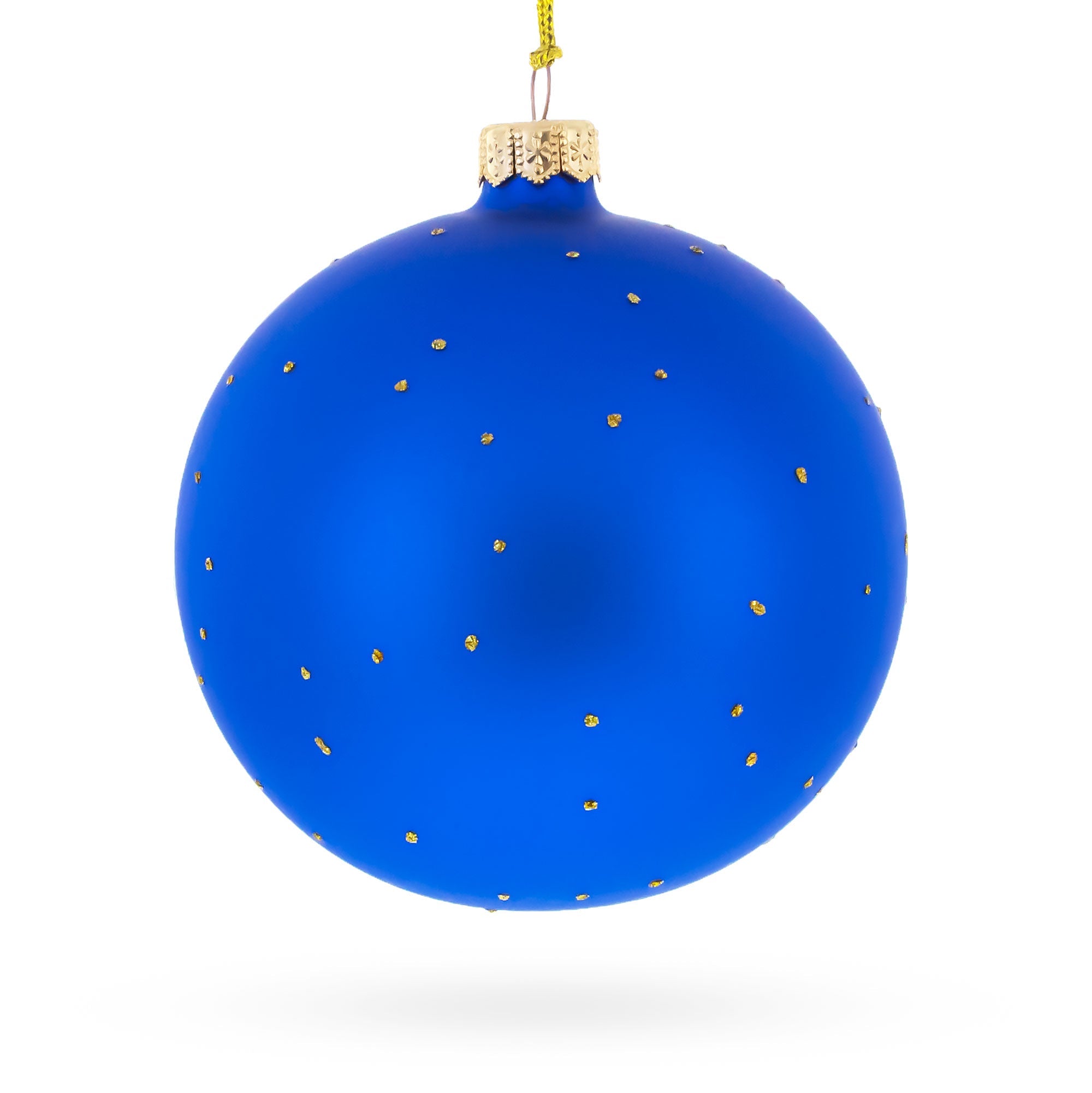 Princess Adorned with a Floral Crown Glass Ball Christmas Ornament 4 Inches
