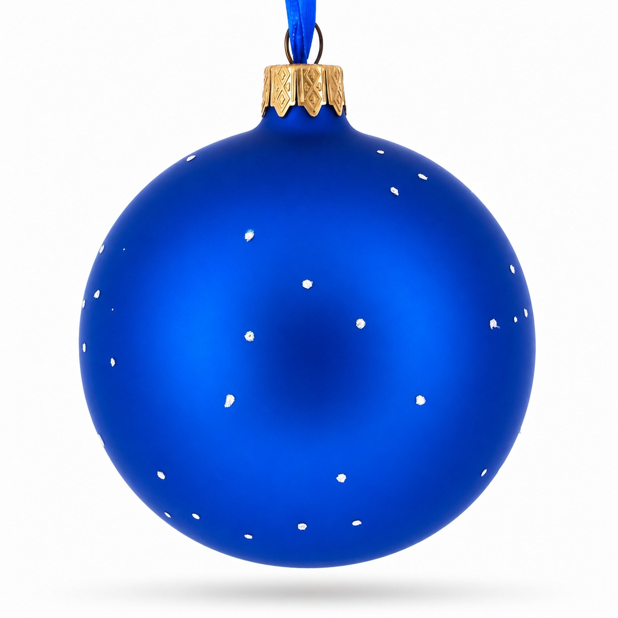 Carpenter Glass Ball Christmas Ornament 3.25 Inches