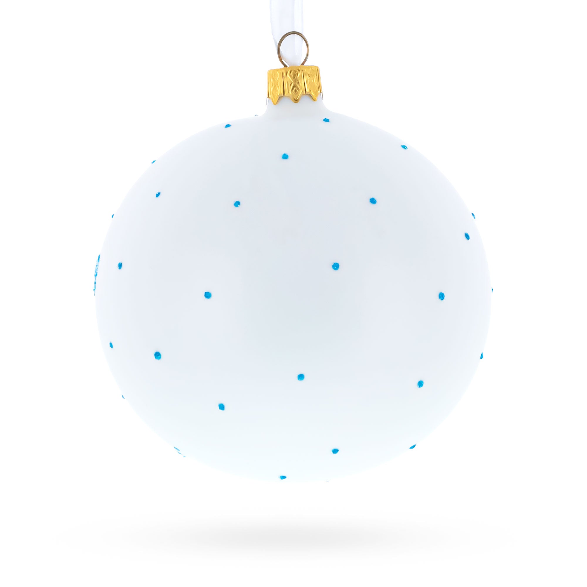 Enchanting Unicorn Glass Ball Christmas Ornament 4 Inches