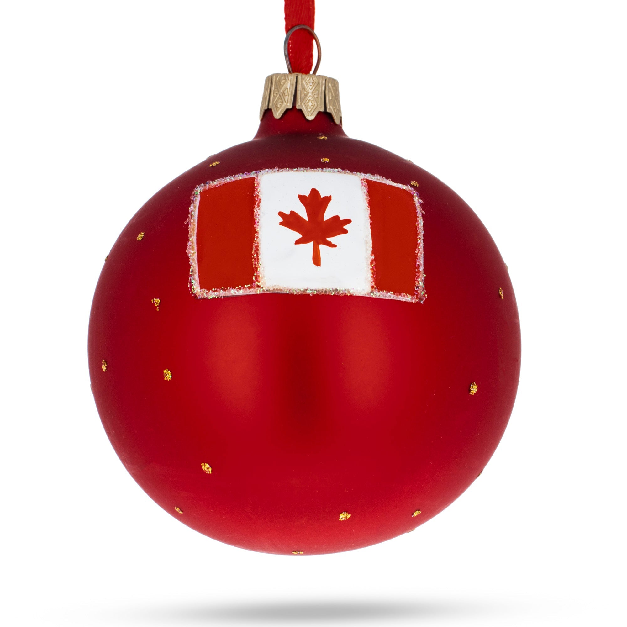Calgary Tower, Calgary, Canada Glass Ball Christmas Ornament 3.25 Inches